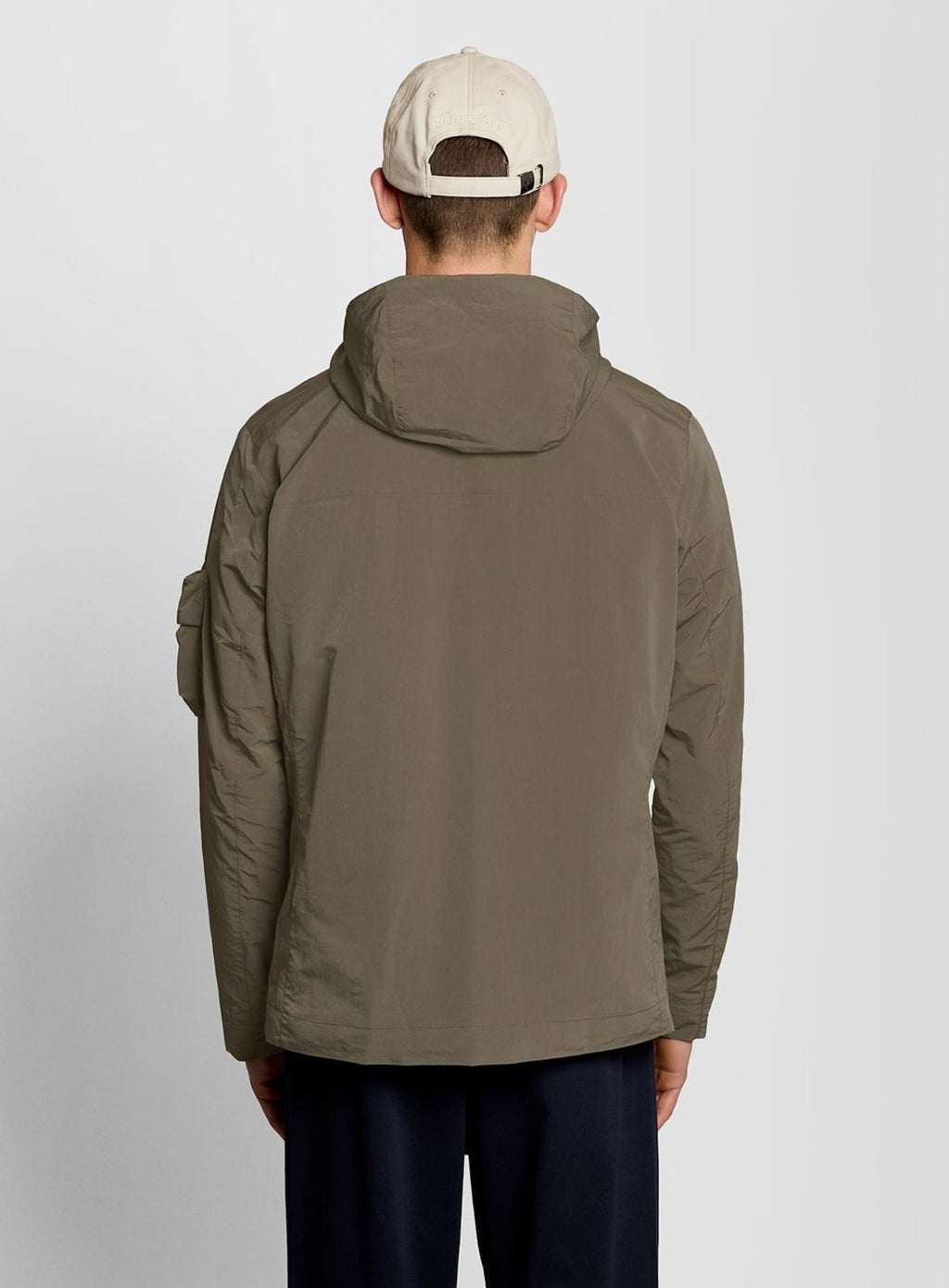 LYLE & SCOTT Lightweight Ripstop Windcheater Khaki Ash
