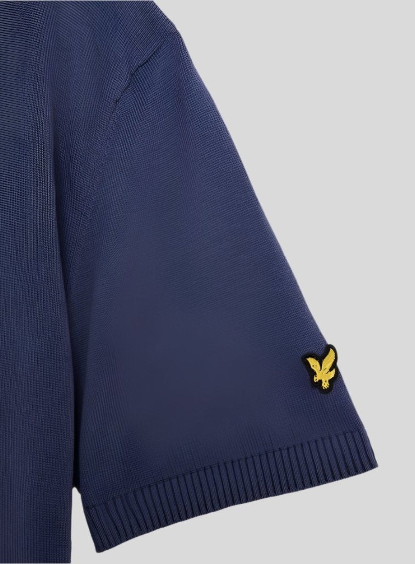 LYLE & SCOTT Golf Together Zipped Polo Shirt Crown Blue