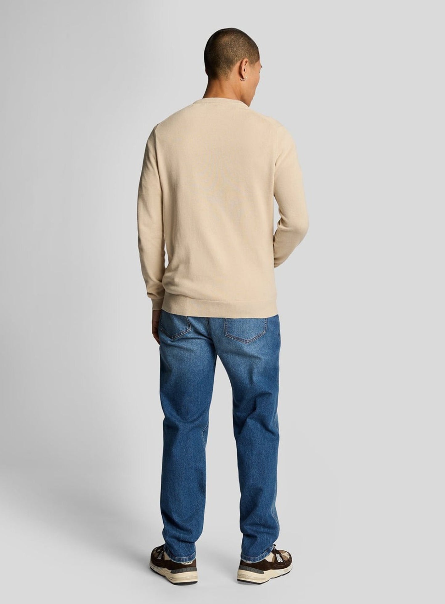 LYLE & SCOTT Tapered Denim Stone Wash Blue