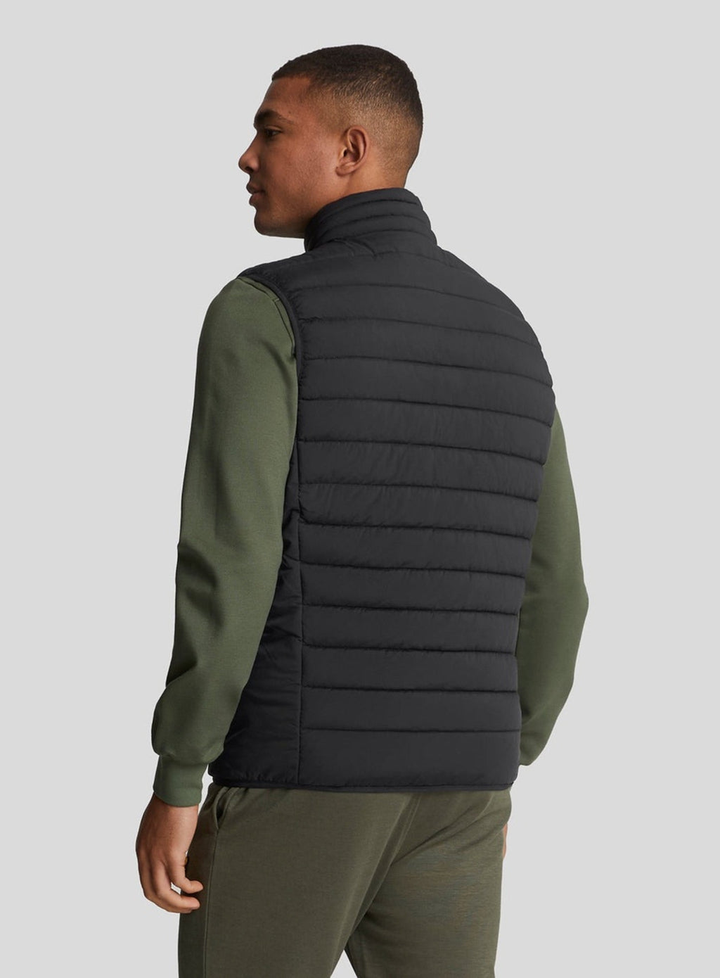 LYLE & SCOTT Sports Lightweight Puffer Jacket Jet Black