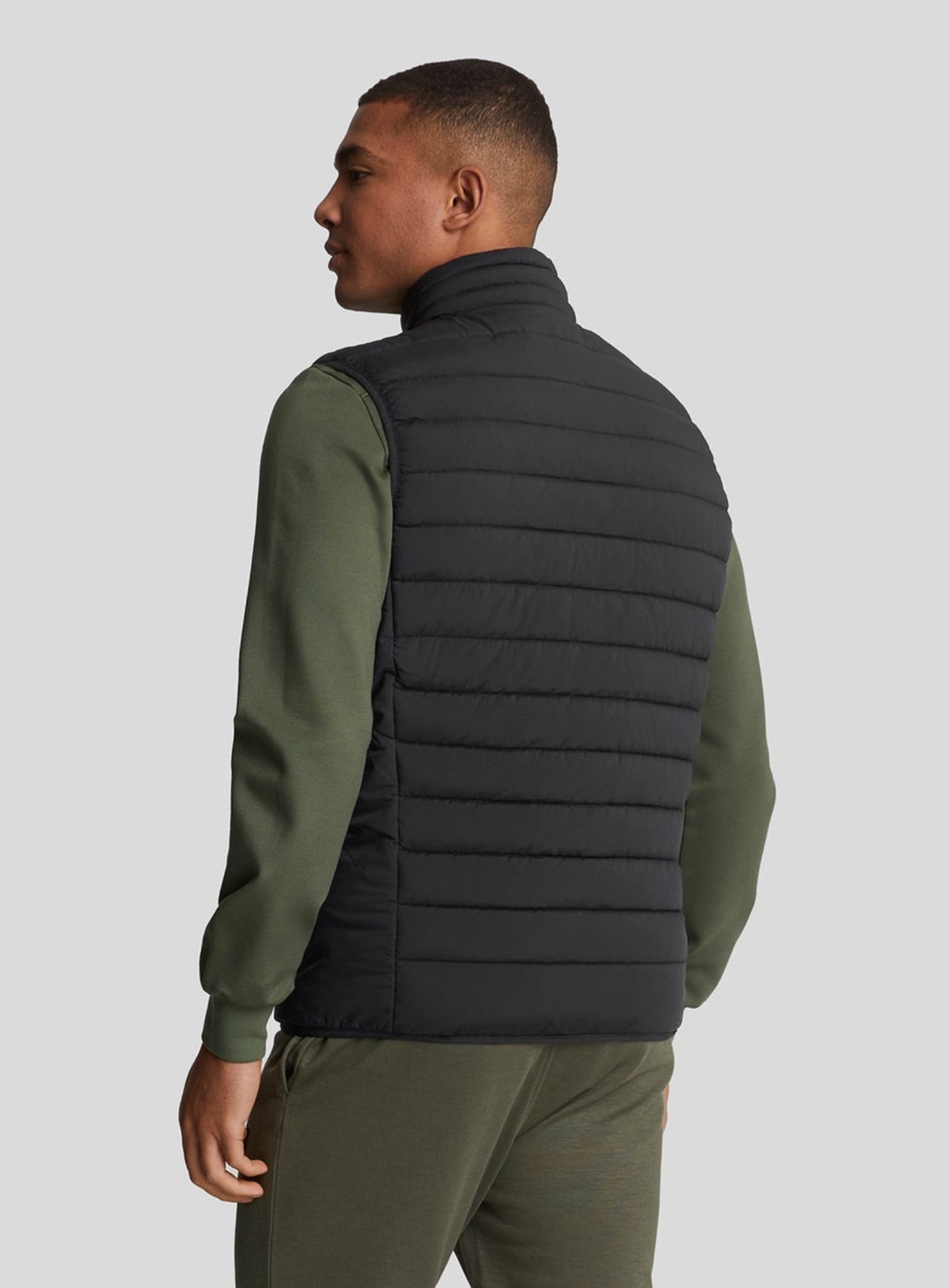 LYLE & SCOTT Sports Lightweight Puffer Jacket Jet Black