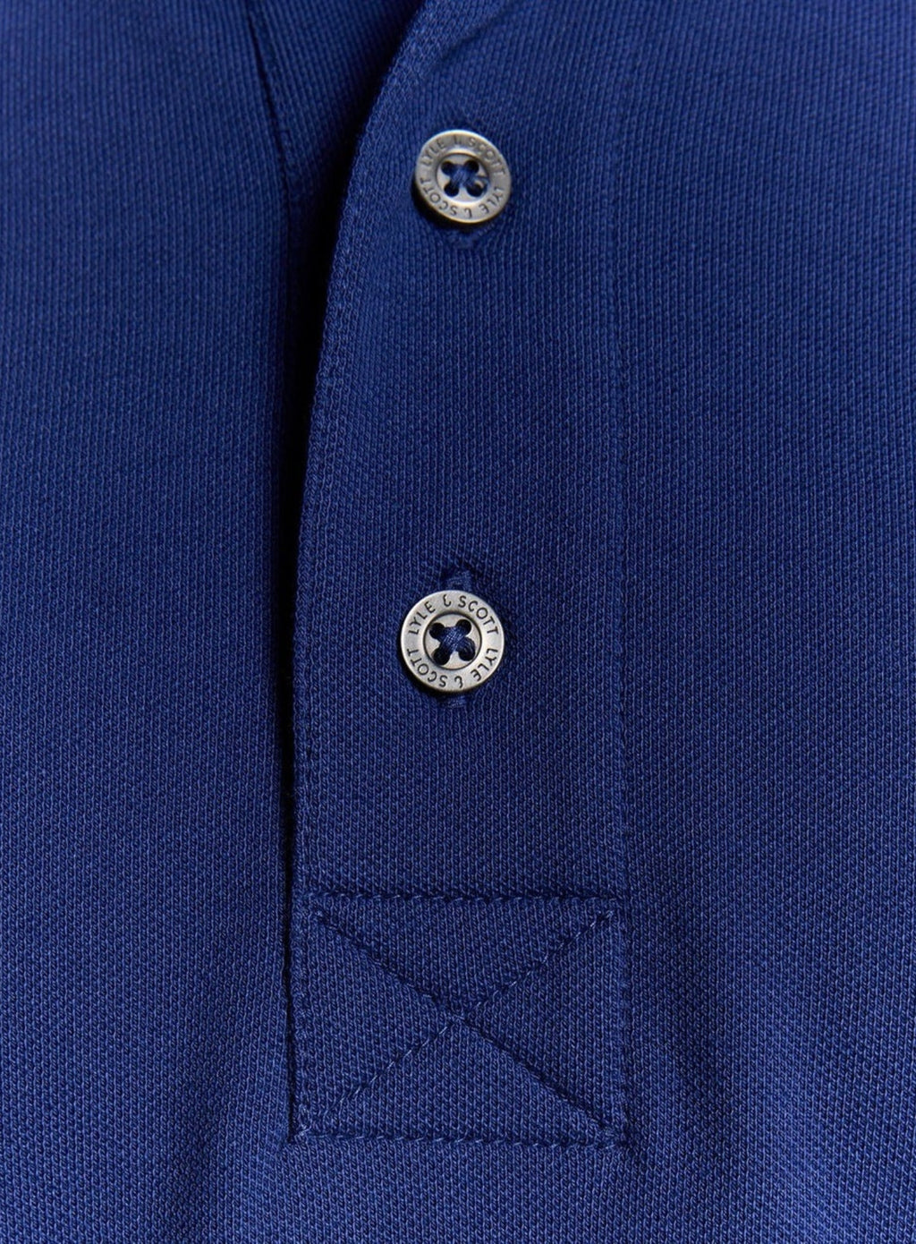 LYLE & SCOTT Superfine Cotton Polo Shirt Blueprint