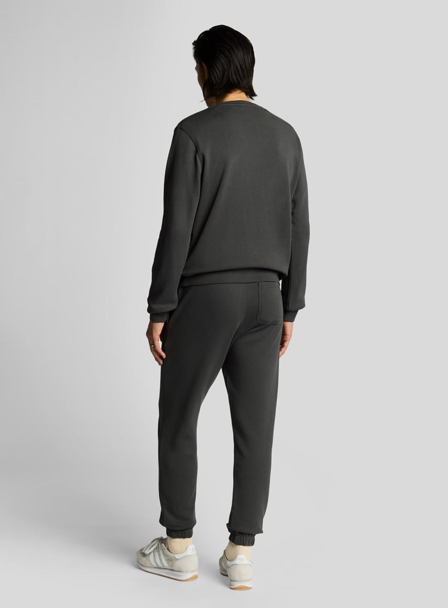 LYLE & SCOTT Superfine Cotton Slim Joggers Gunmetal