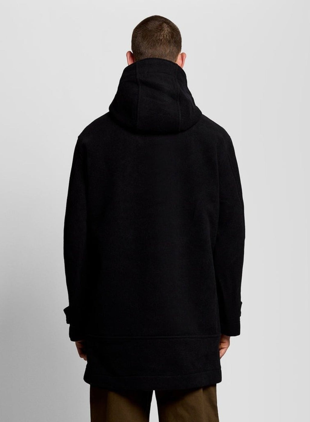 LYLE & SCOTT Duffle Coat Jet Black