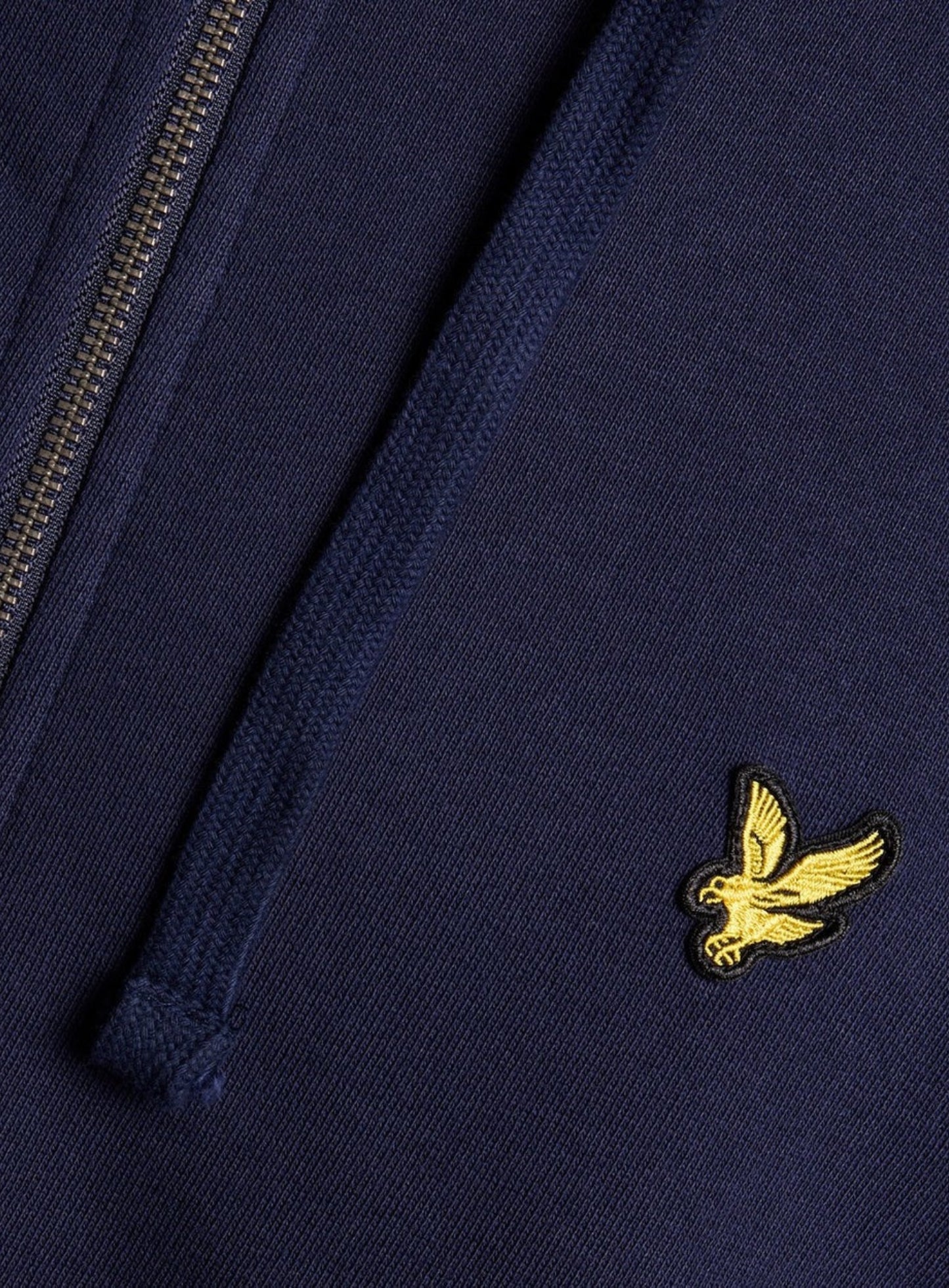 LYLE & SCOTT Loopback Cotton Full Zip Hoodie Navy