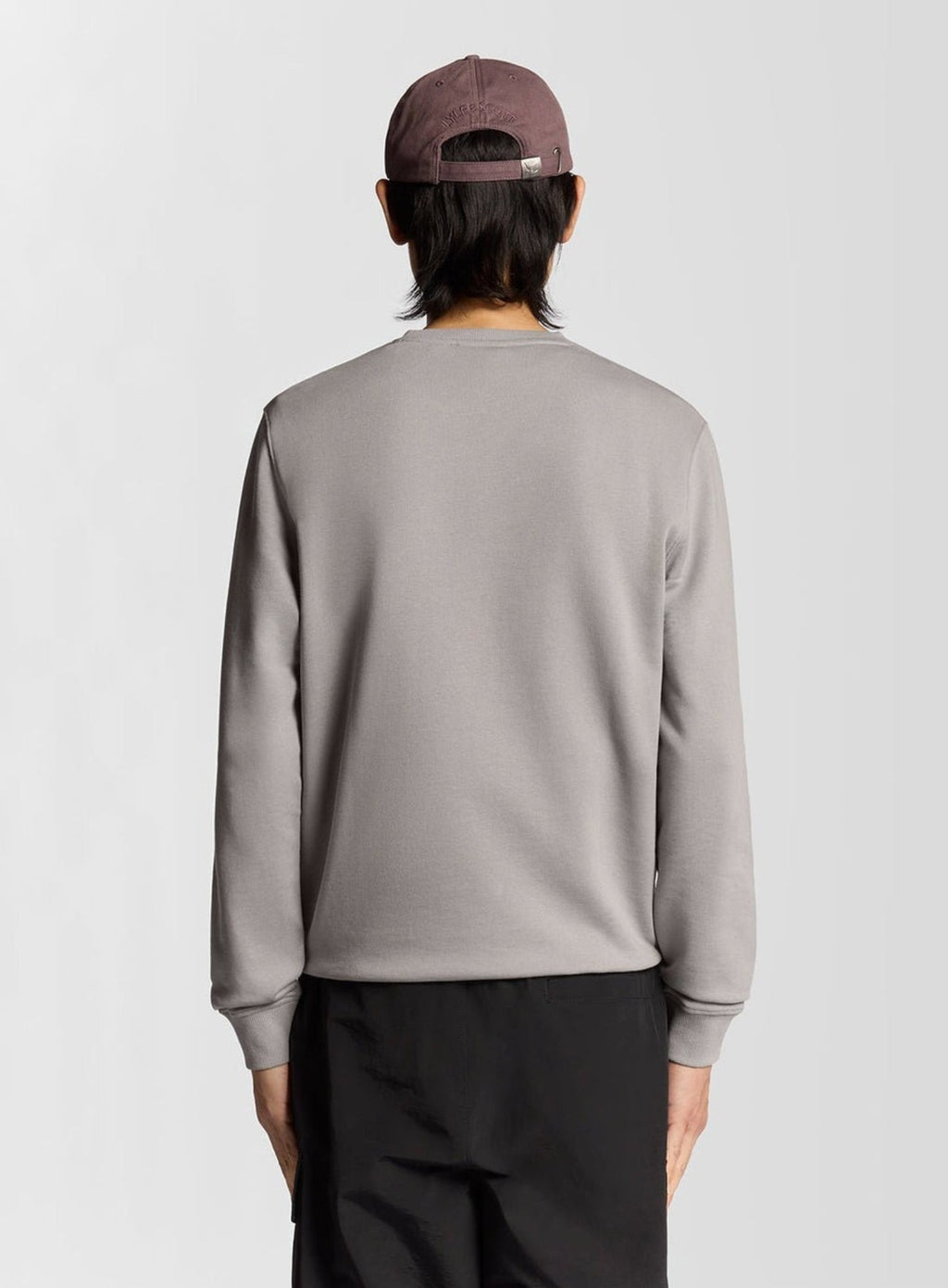 LYLE & SCOTT Crew Neck Sweatshirt Gull Grey