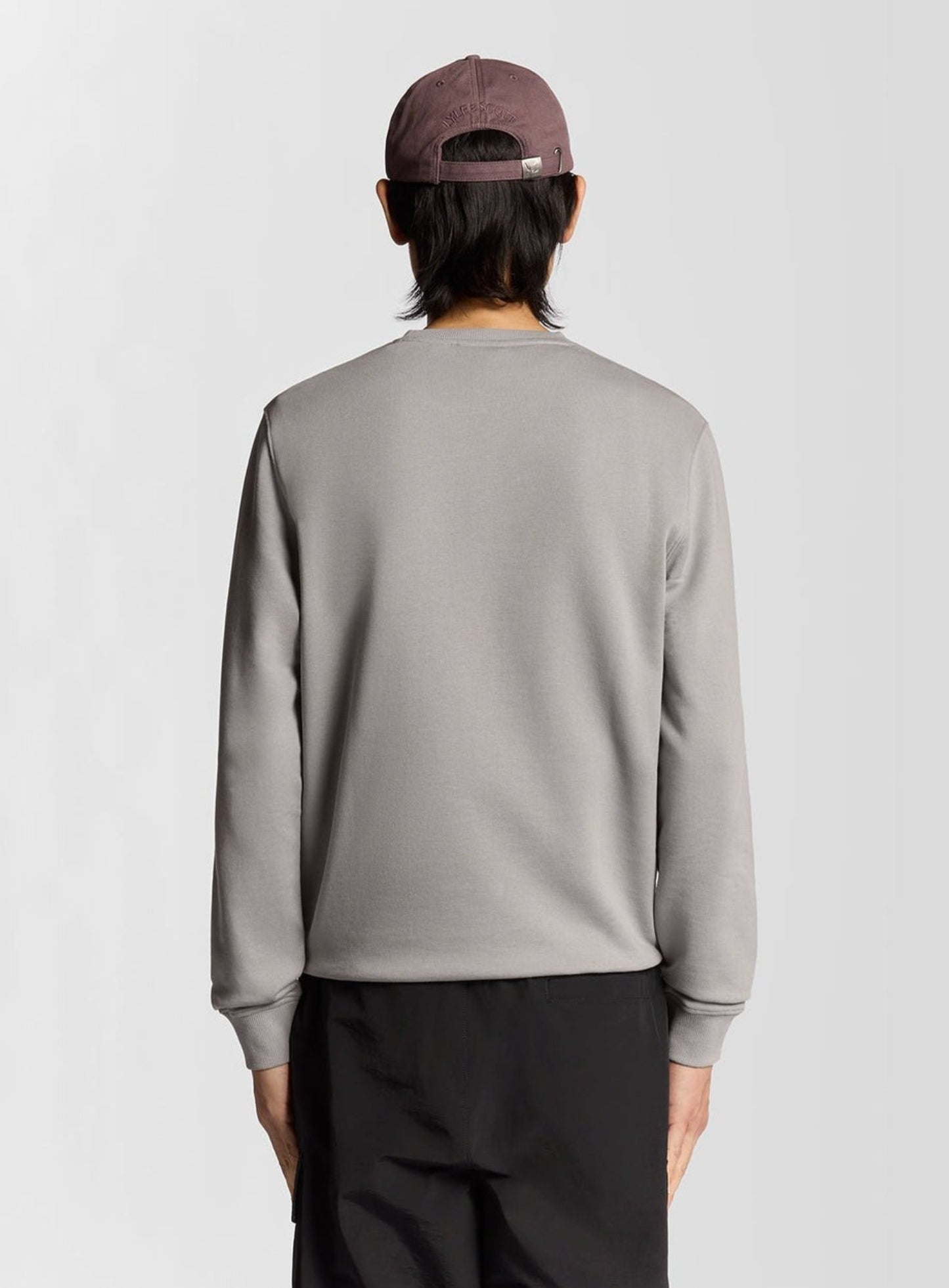 LYLE & SCOTT Crew Neck Sweatshirt Gull Grey