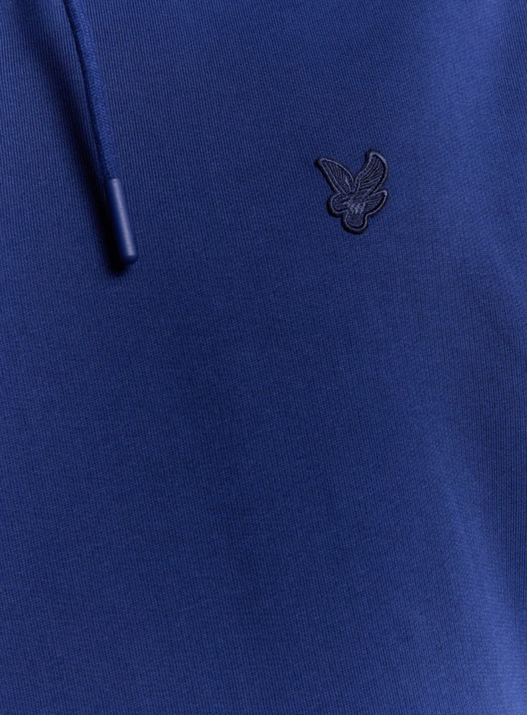 LYLE & SCOTT Superfine Cotton Loopback Hoodie Blueprint