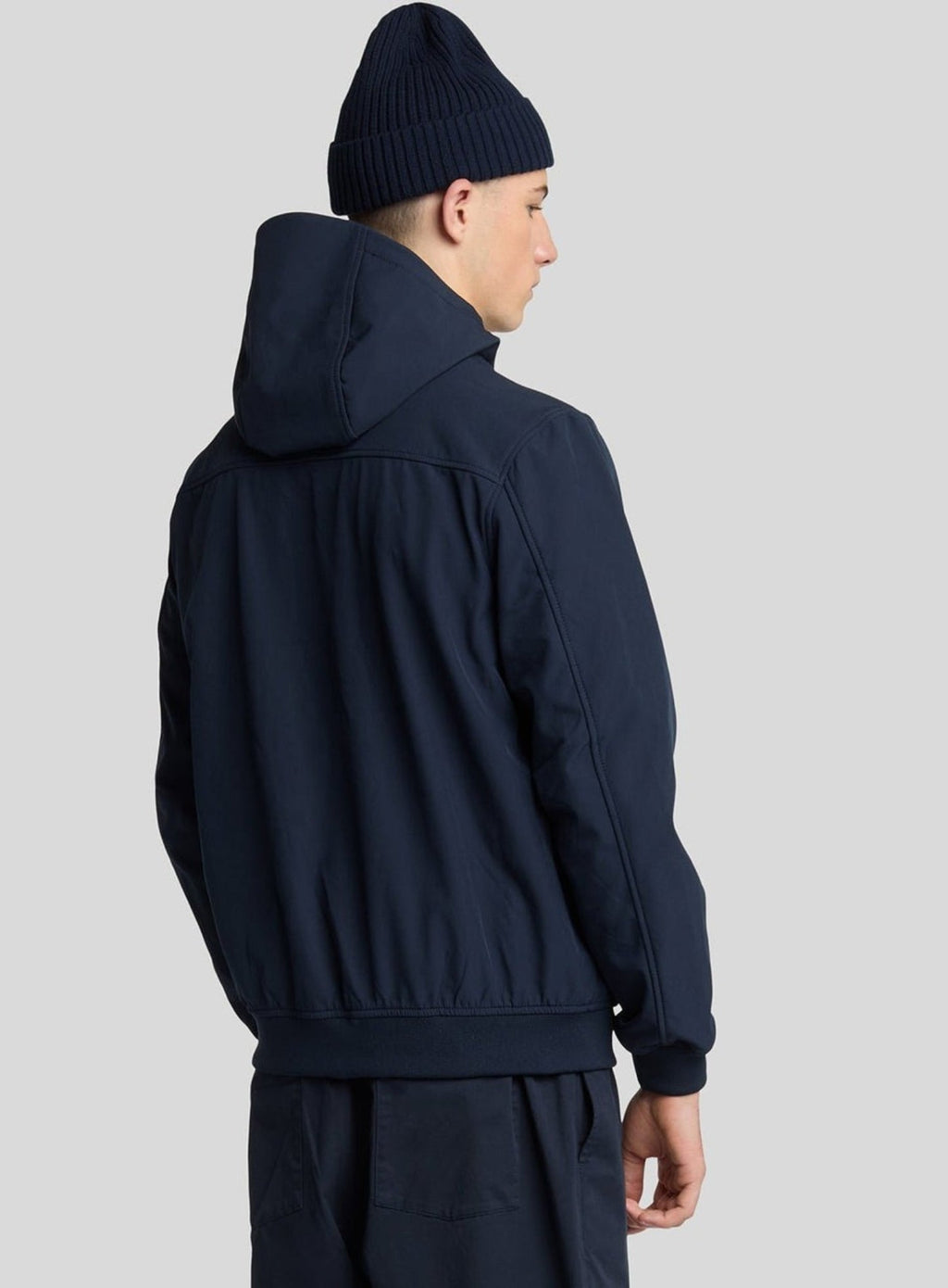 LYLE & SCOTT Fleece Back Softshell Dark Navy