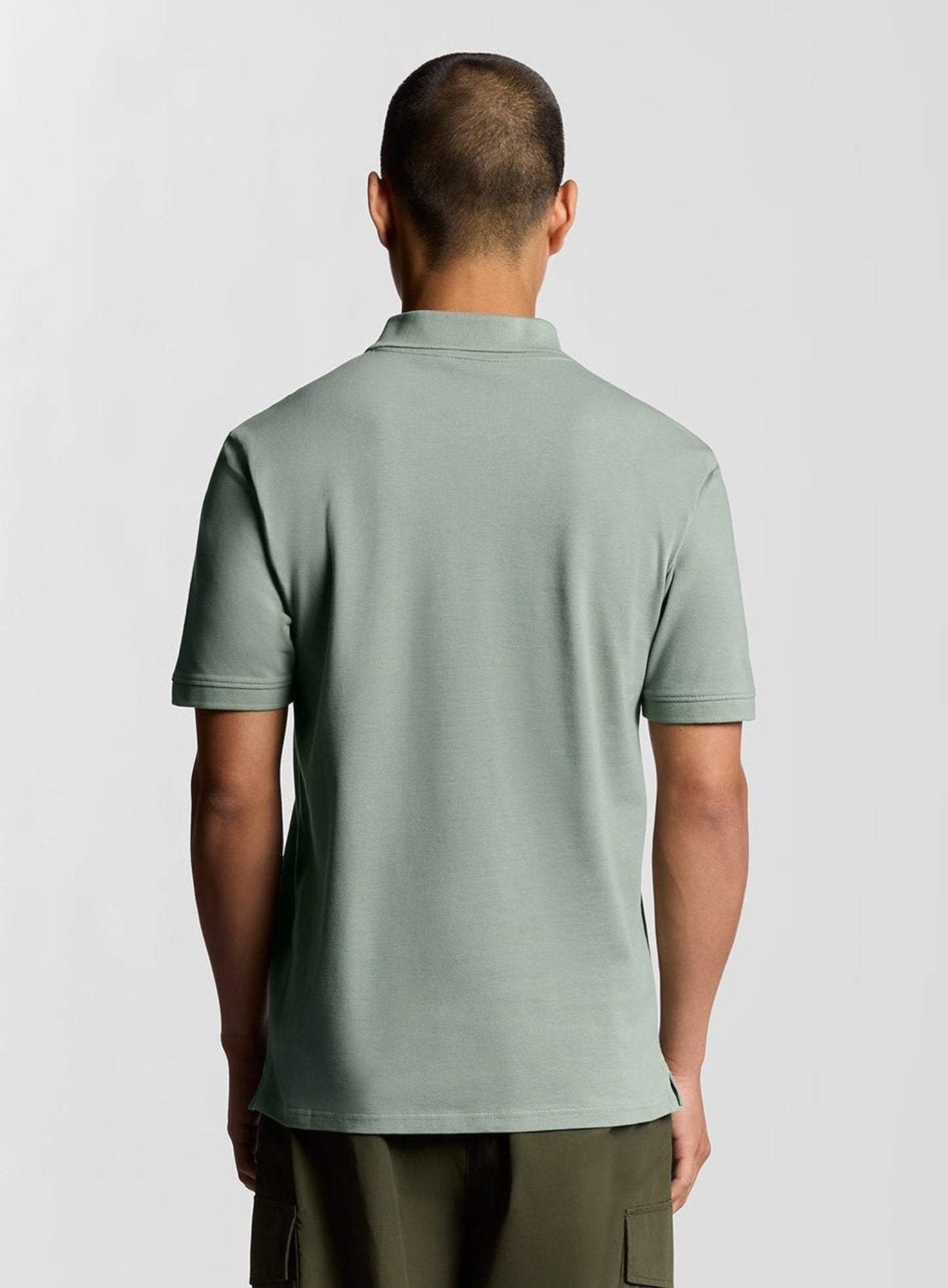 LYLE & SCOTT Plain Polo Shirt Cold Mint