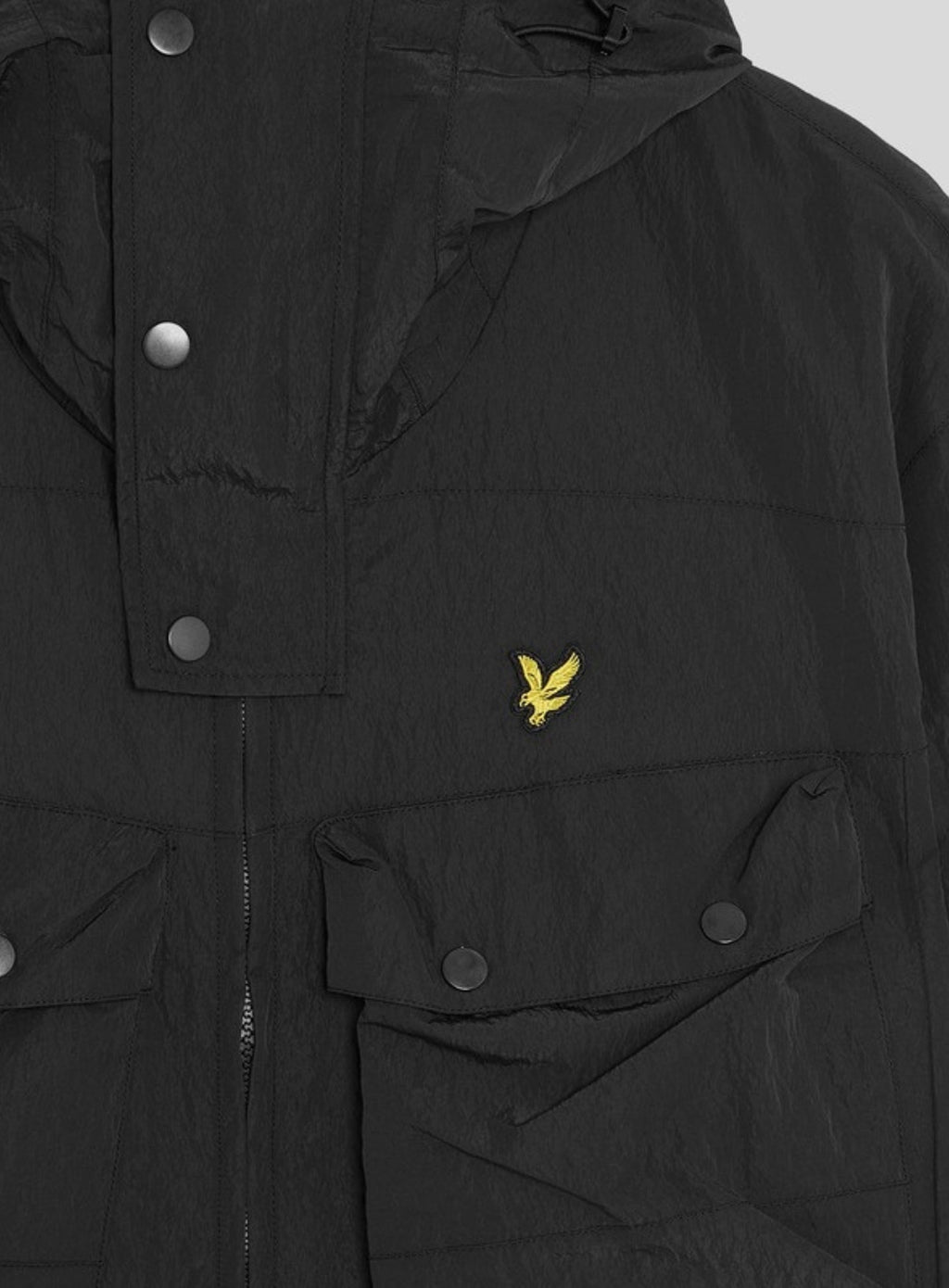 LYLE & SCOTT Water Resistant Guard Parka Black Ice