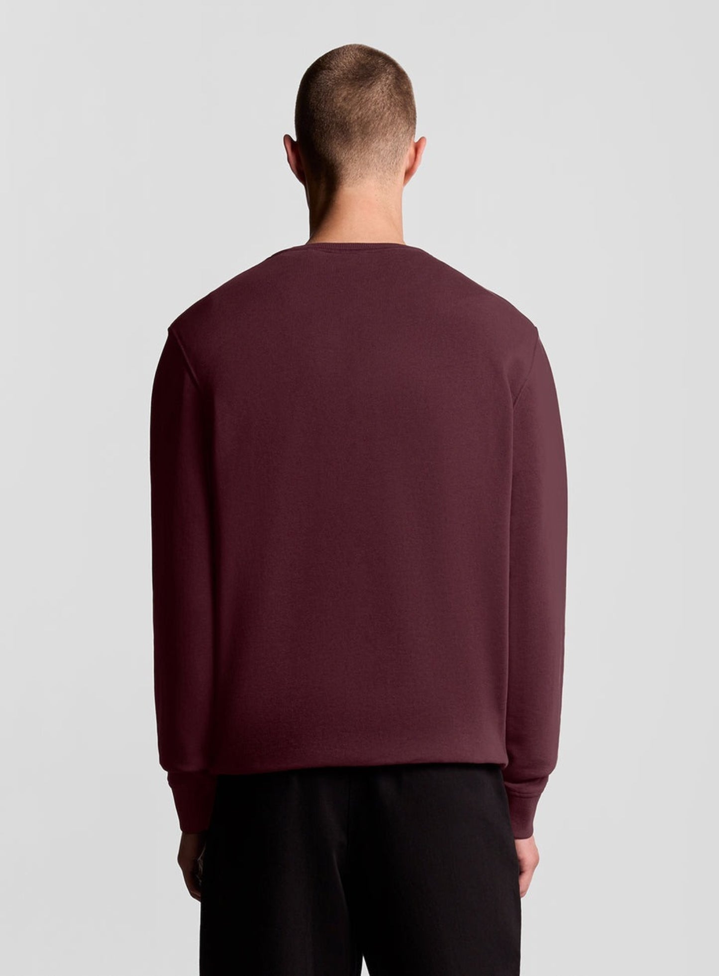 LYLE & SCOTT Crew Neck Sweatshirt Burgundy