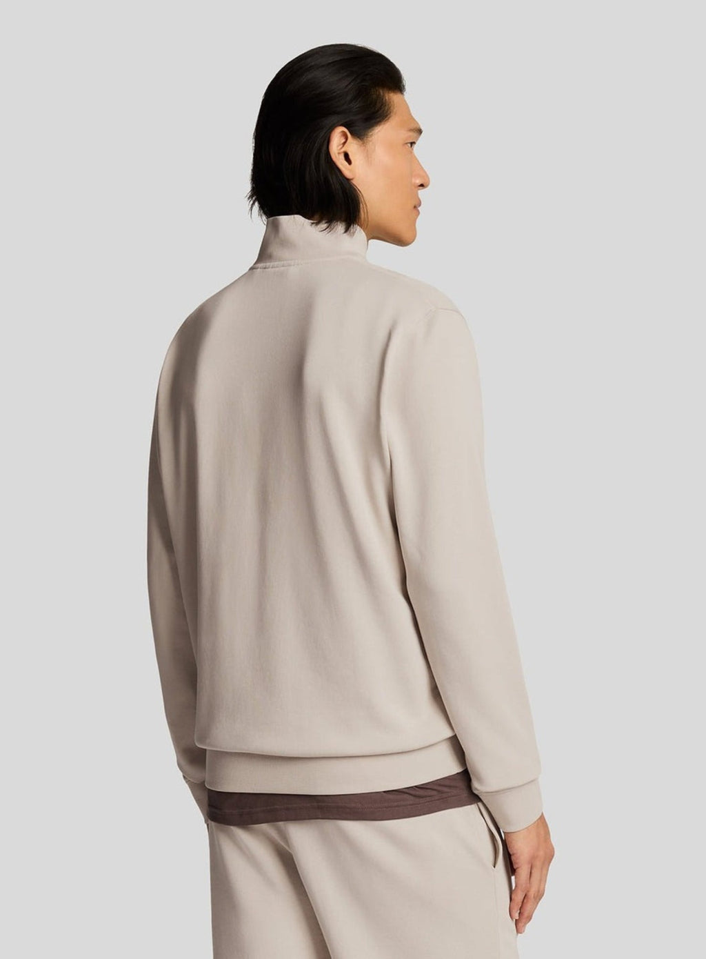 LYLE & SCOTT Superfine Quarter Zip Sweatshirt Cove