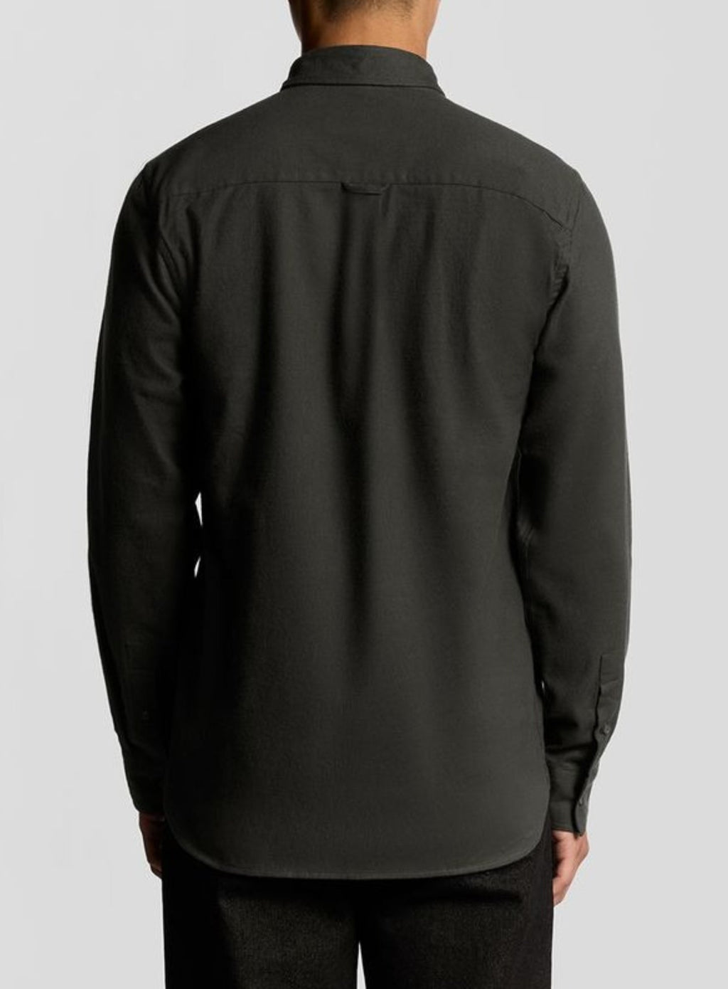 LYLE & SCOTT Plain Flannel Shirt Shadow
