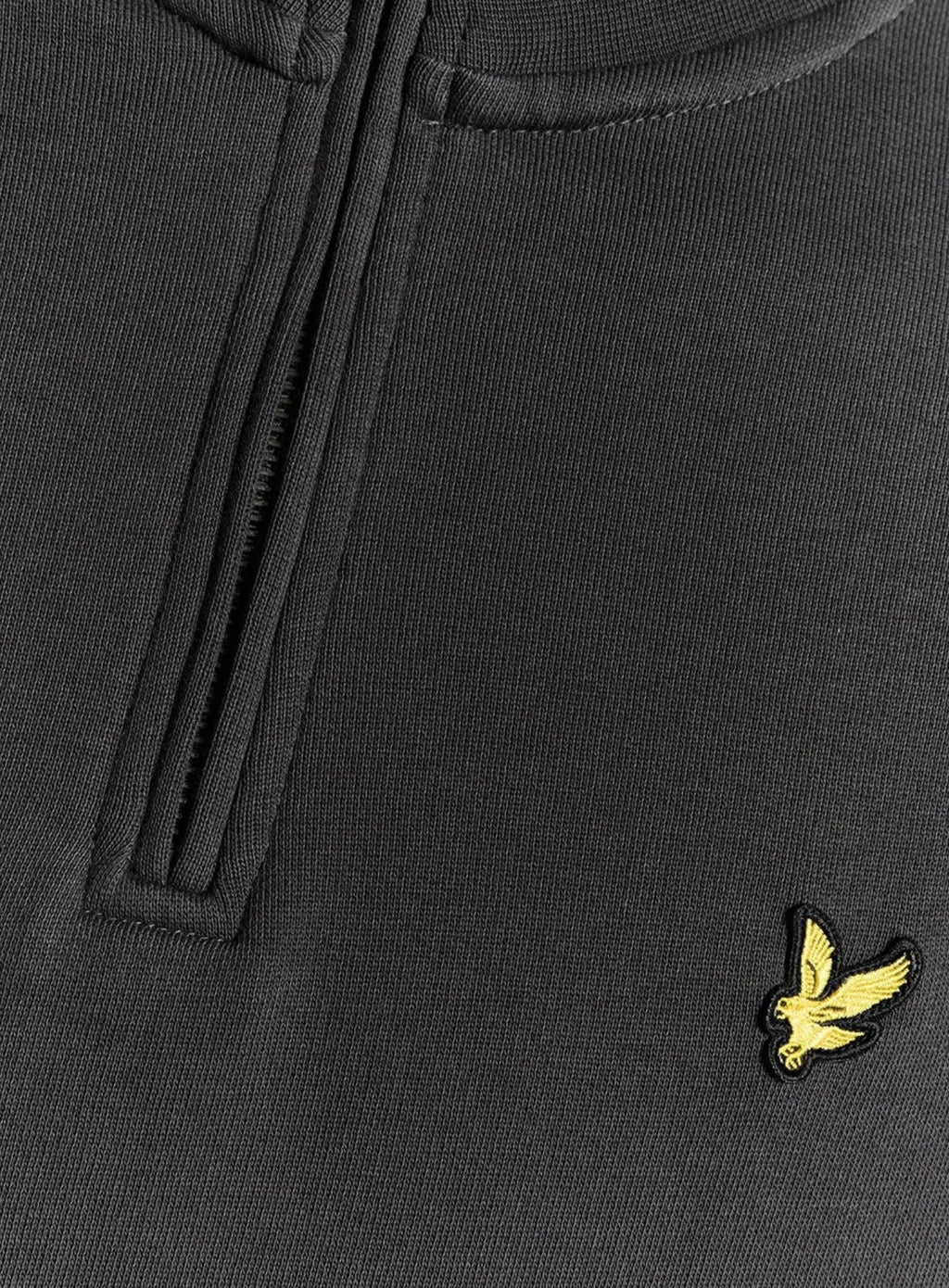 LYLE & SCOTT Loopback Quarter Zip Sweat Gunmetal
