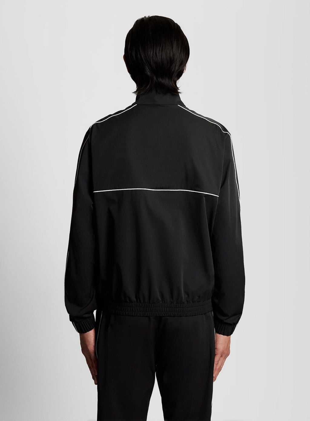 LYLE & SCOTT Nylon Track Jacket Jet Black