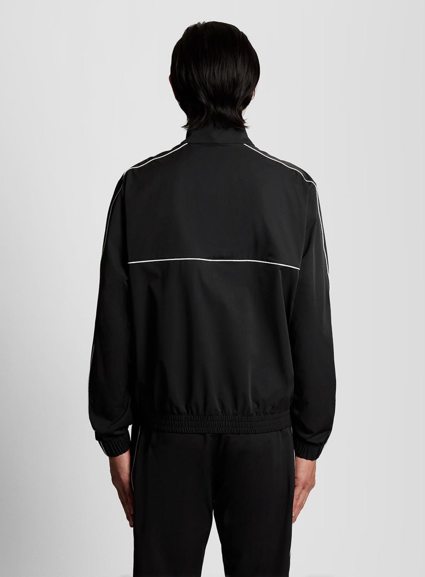 LYLE & SCOTT Nylon Track Jacket Jet Black