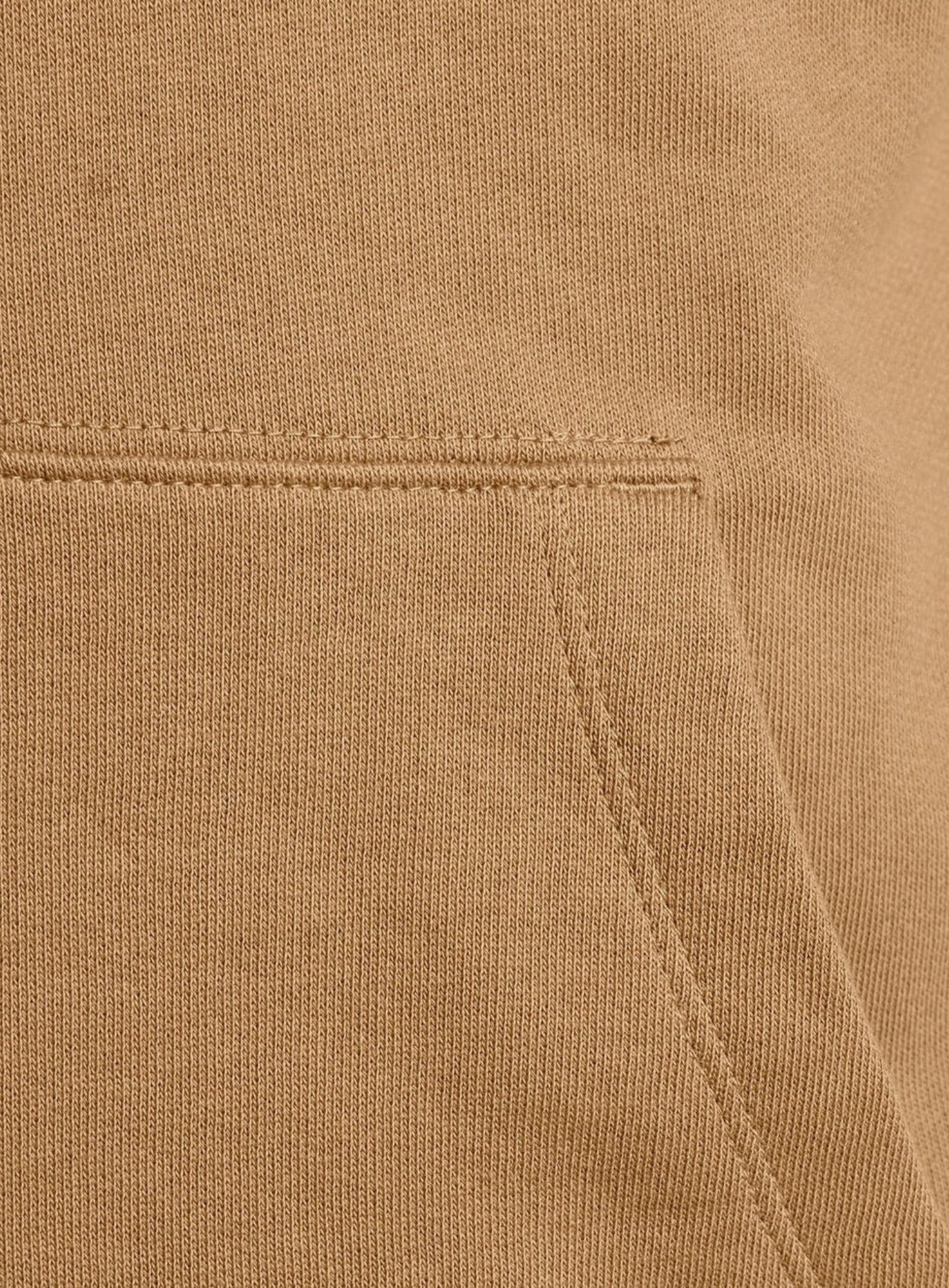 LYLE & SCOTT Loopback Cotton Hoodie Tigers Eye