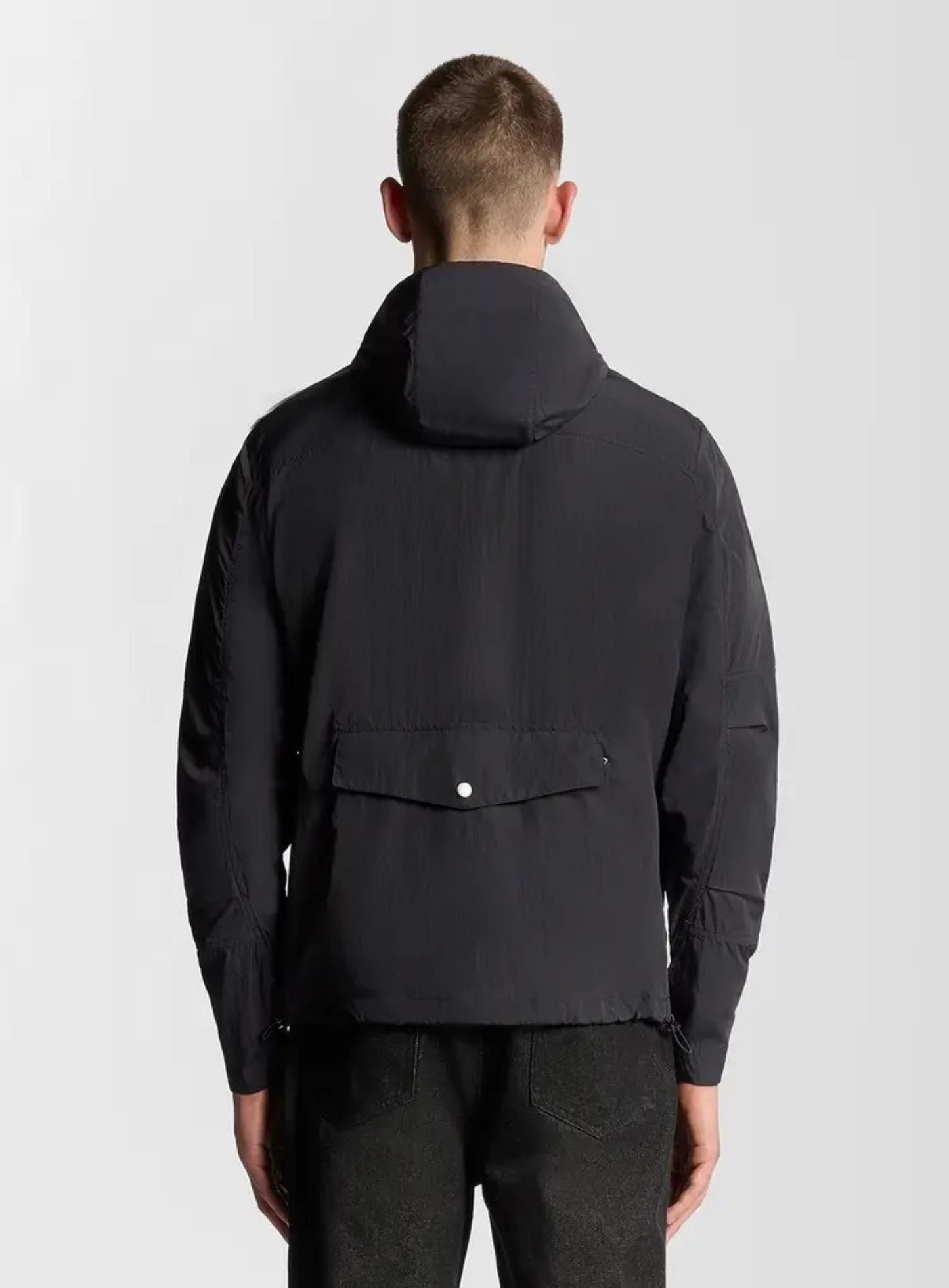 LYLE & SCOTT Water Resistant Packaway Jacket Black Ice