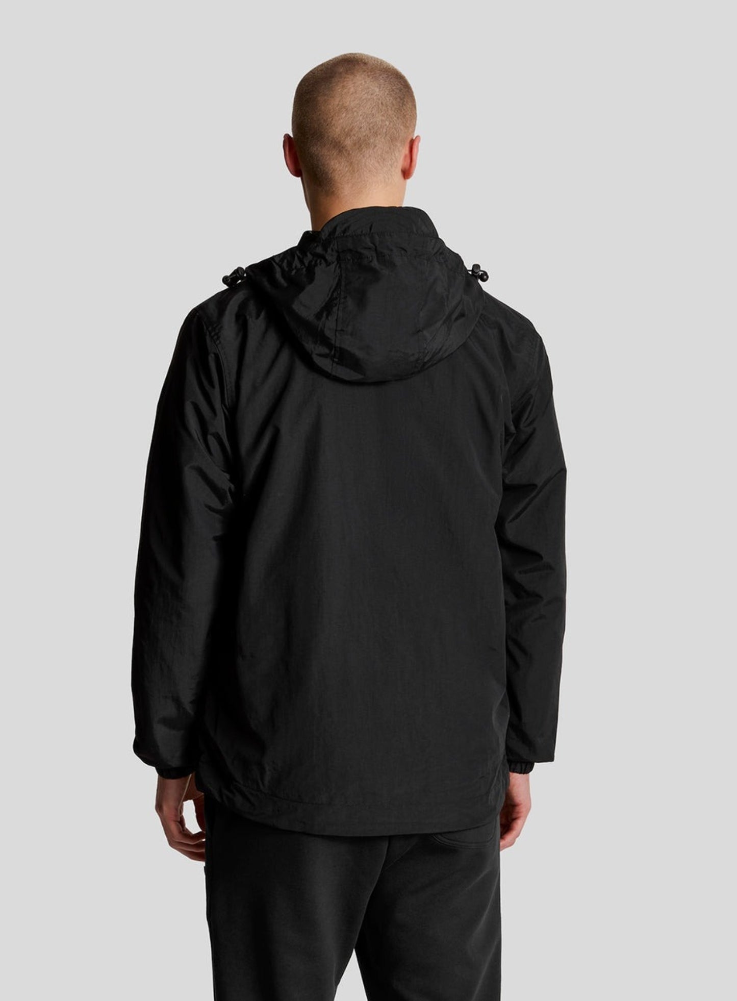 LYLE & SCOTT Zip Through Hooded Jacket Jet Black