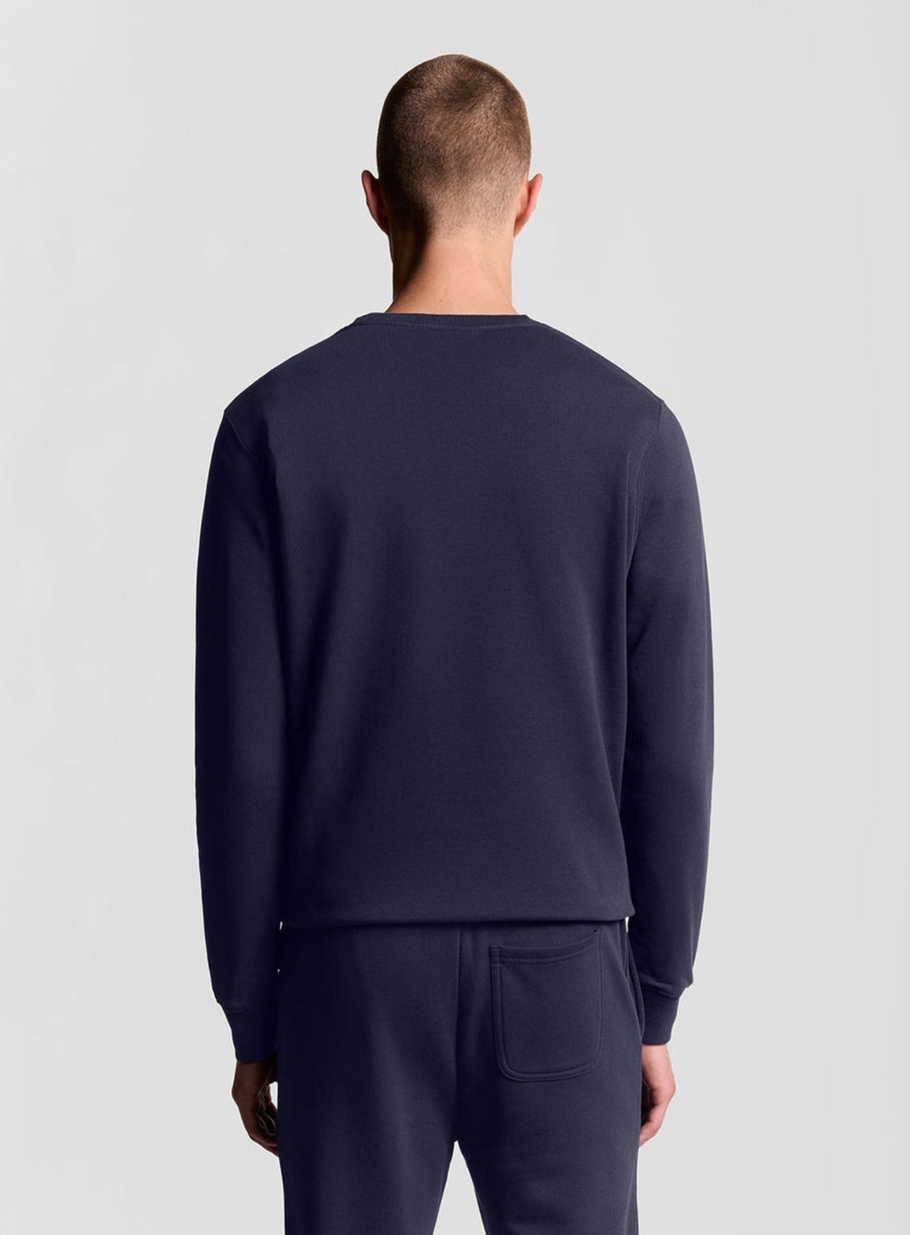 LYLE & SCOTT Crew Neck Sweatshirt Navy
