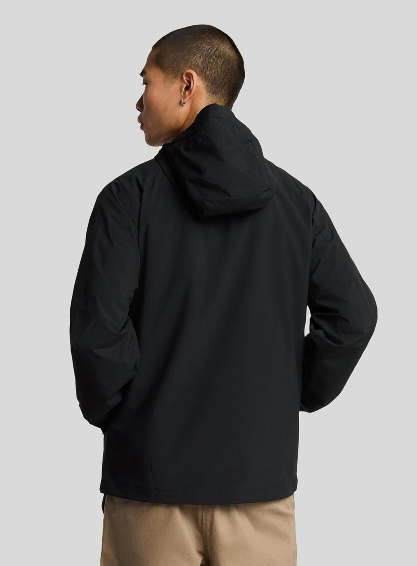 LYLE & SCOTT Hooded Transitional Jacket Jet Black