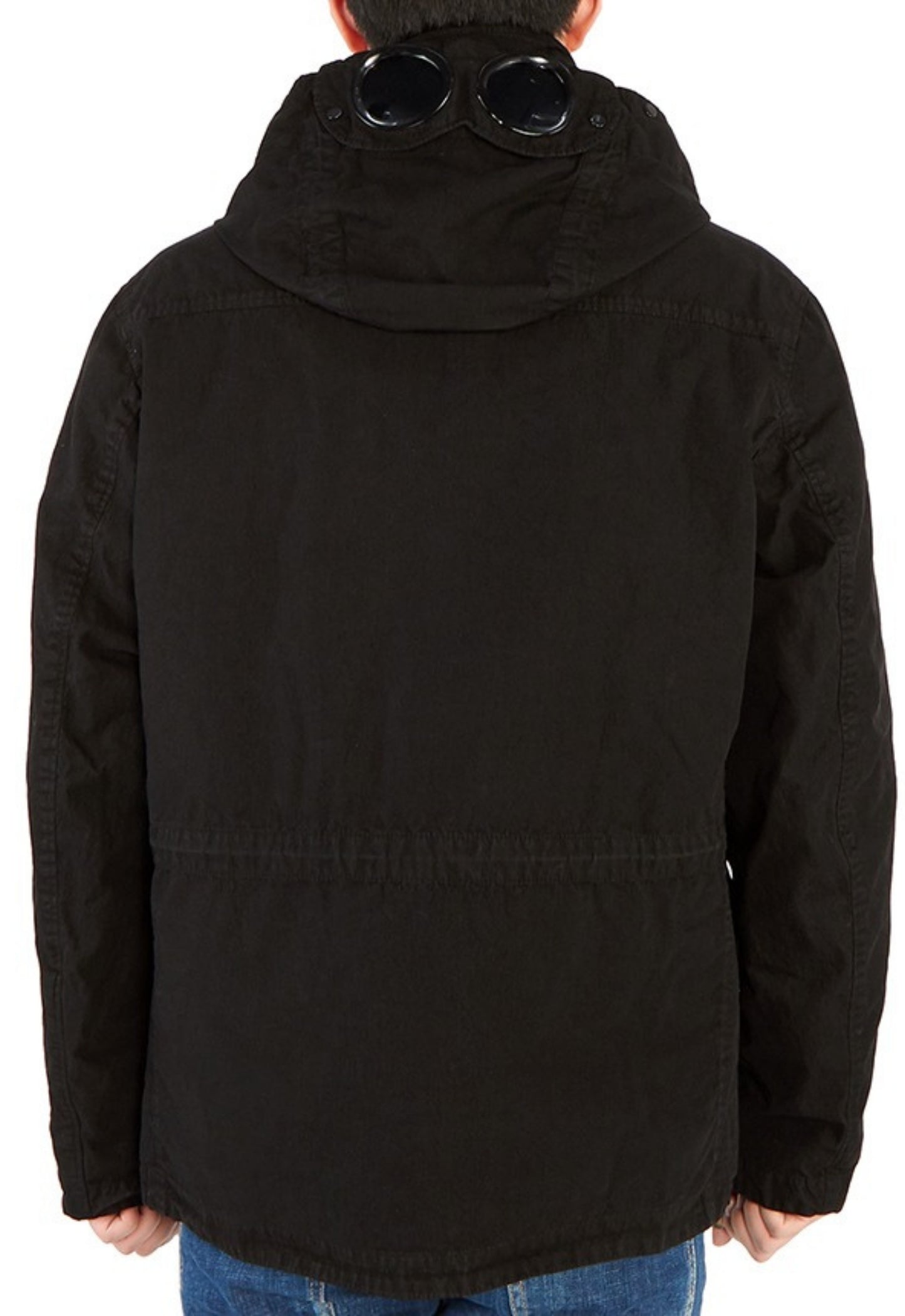C.P COMPANY Goggle Men's Padded Jumper & Jacket Loose Fit Black
