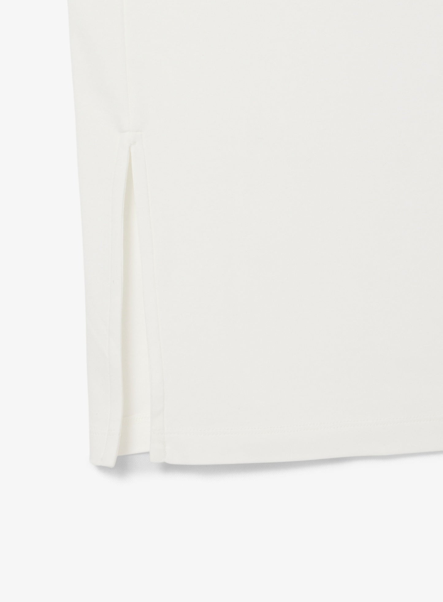 LACOSTE WOMEN Oversized Cotton T-Shirt Dress White