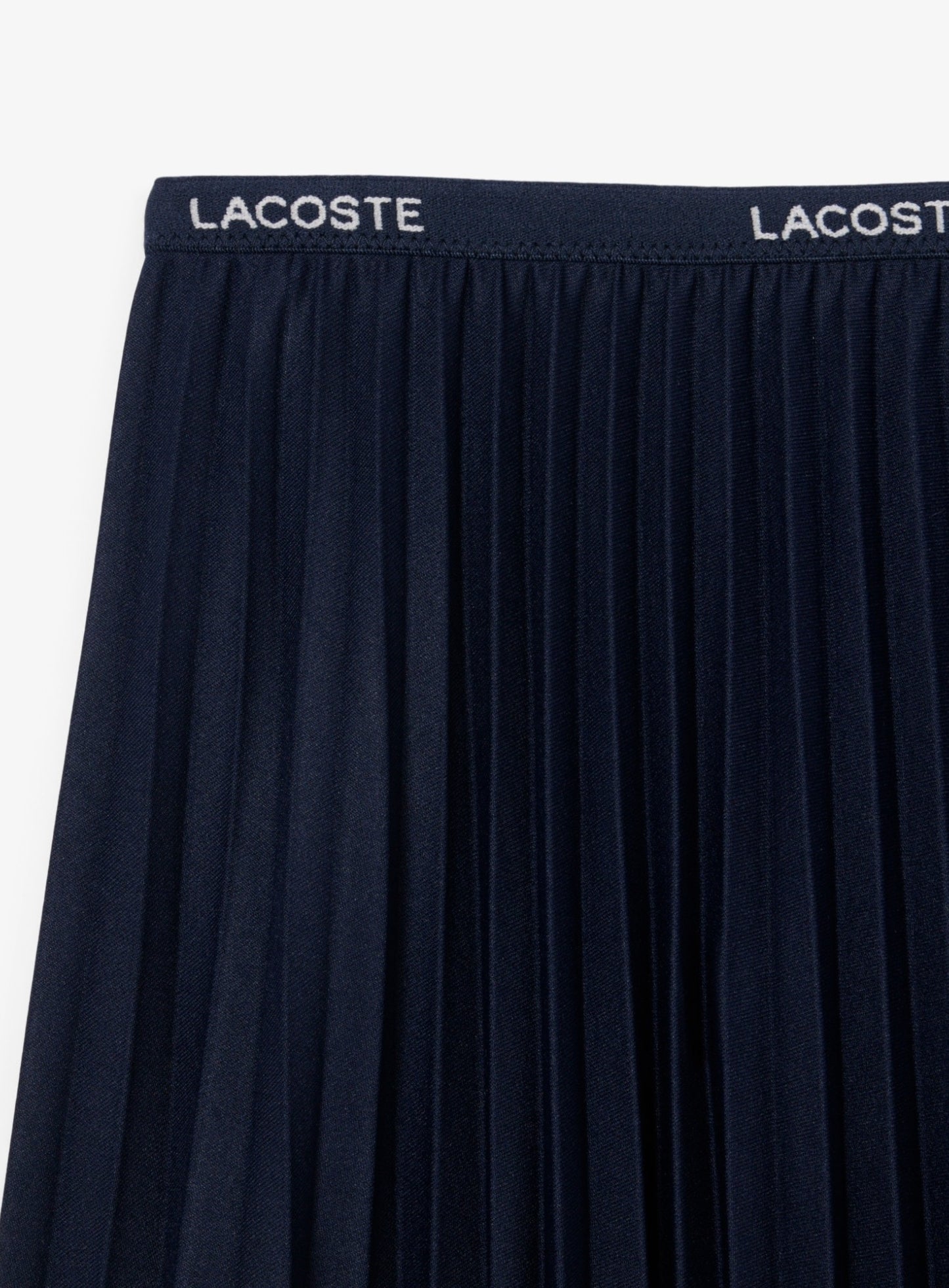 LACOSTE WOMEN Short Pleated Skirt Midnight Blue