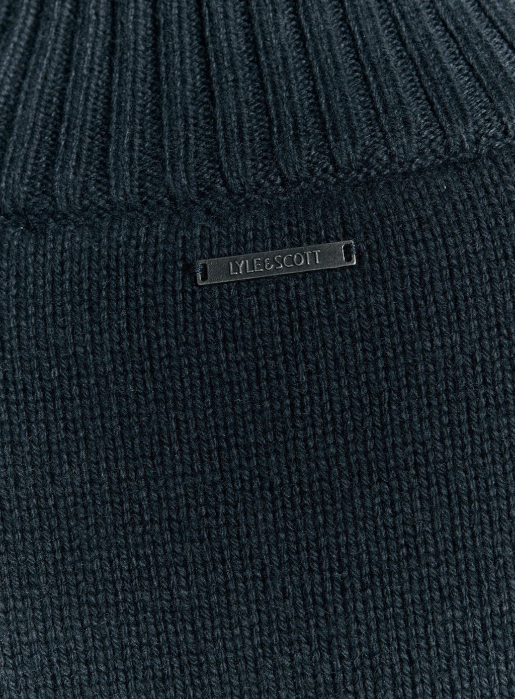 LYLE & SCOTT Military Cardigan Carbon Grey