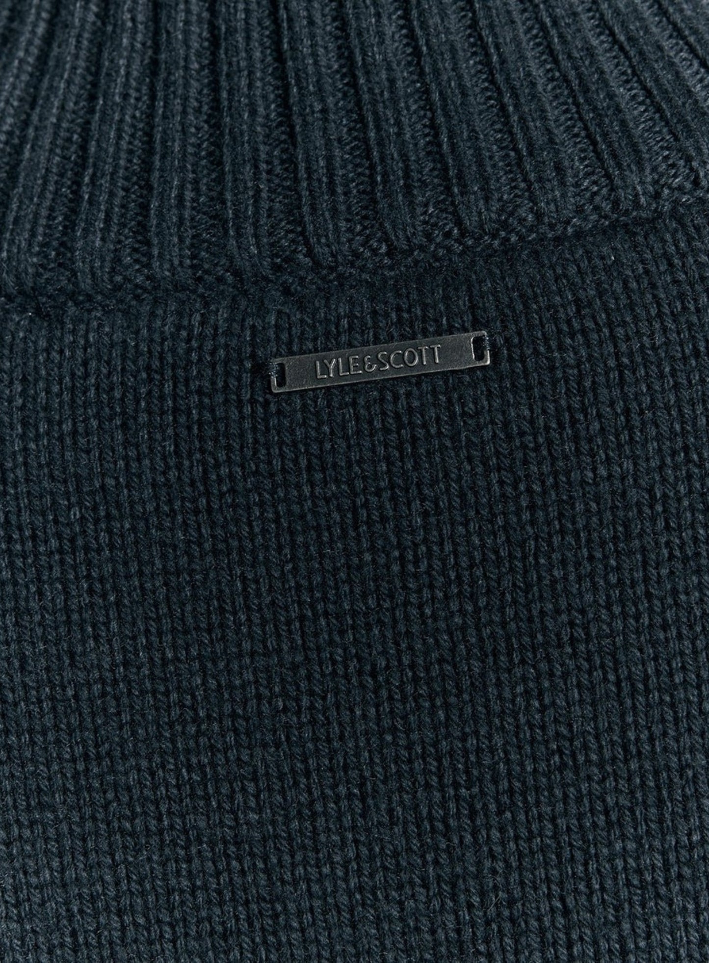LYLE & SCOTT Military Cardigan Carbon Grey