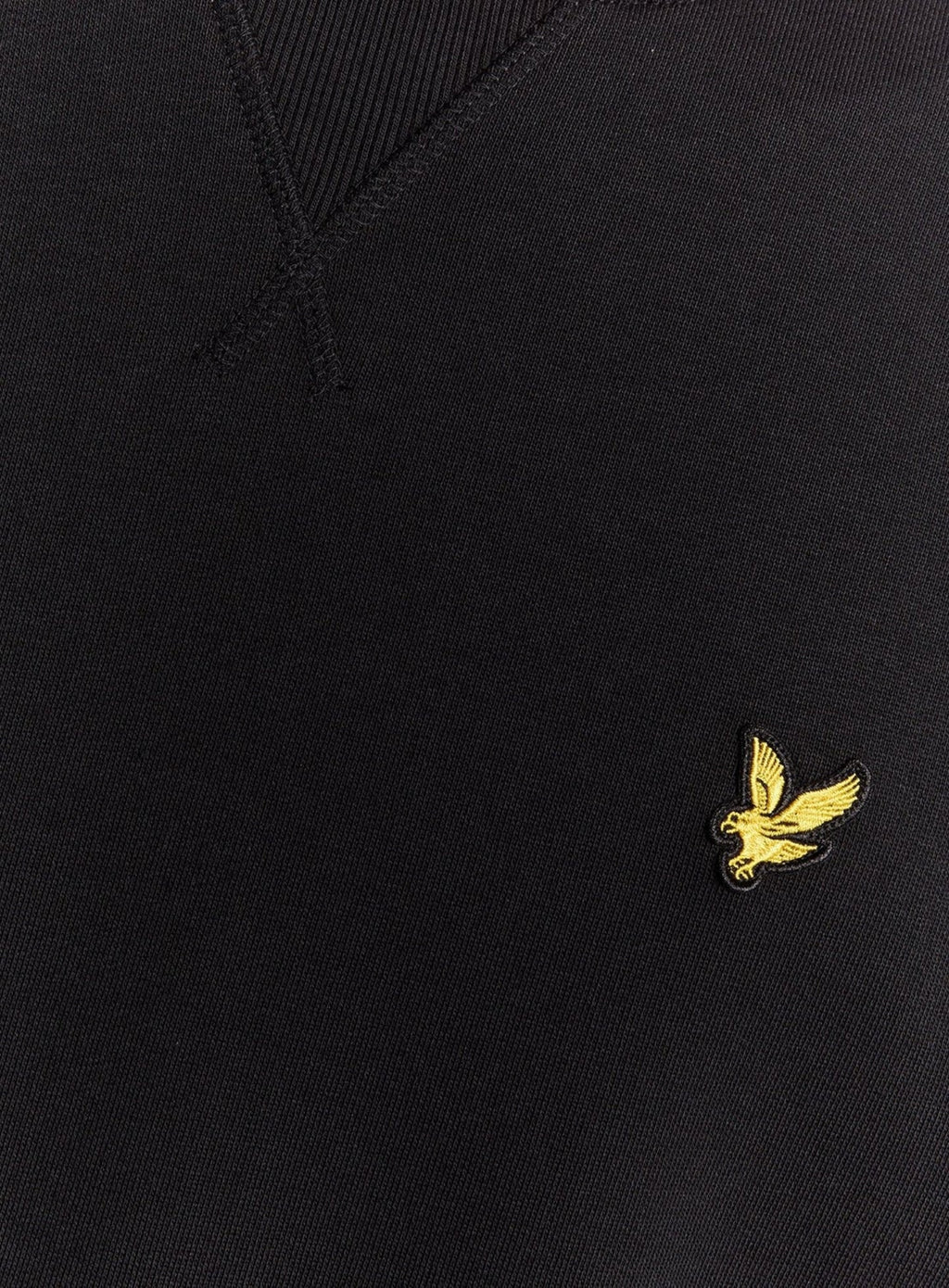 LYLE & SCOTT Crew Neck Sweatshirt Jet Black