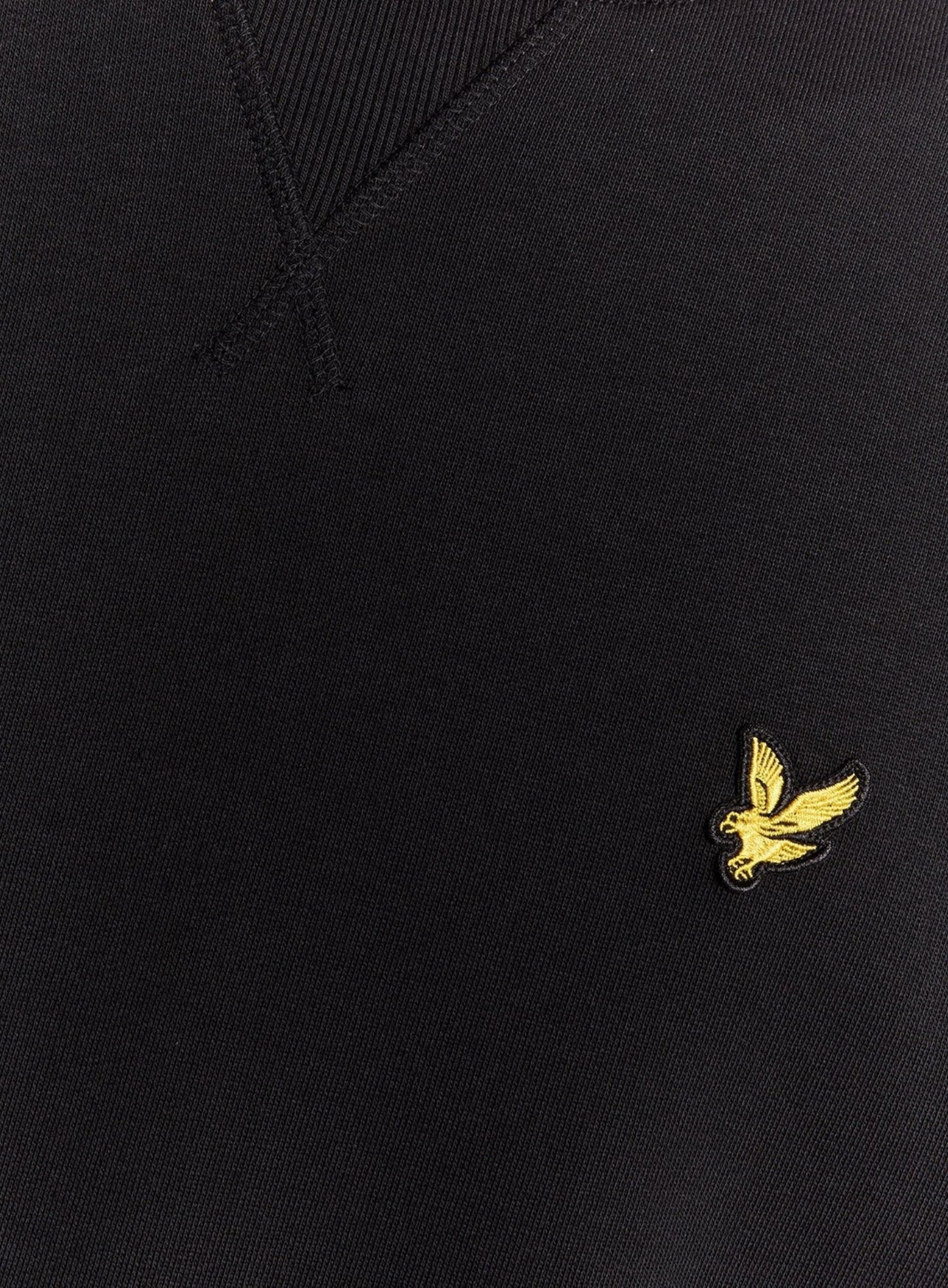 LYLE & SCOTT Crew Neck Sweatshirt Jet Black