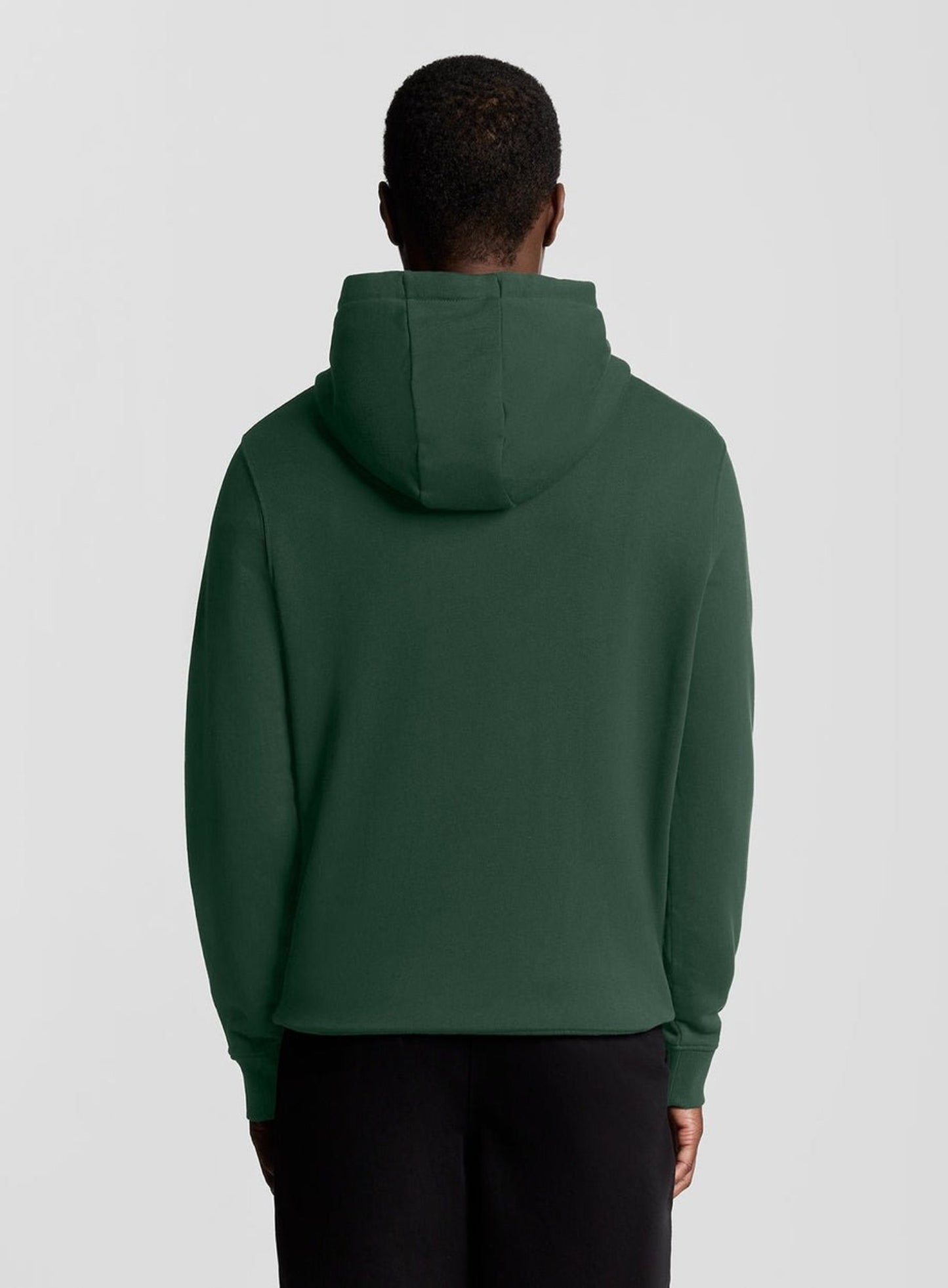 LYLE & SCOTT Loopback Cotton Hoodie Dark Green