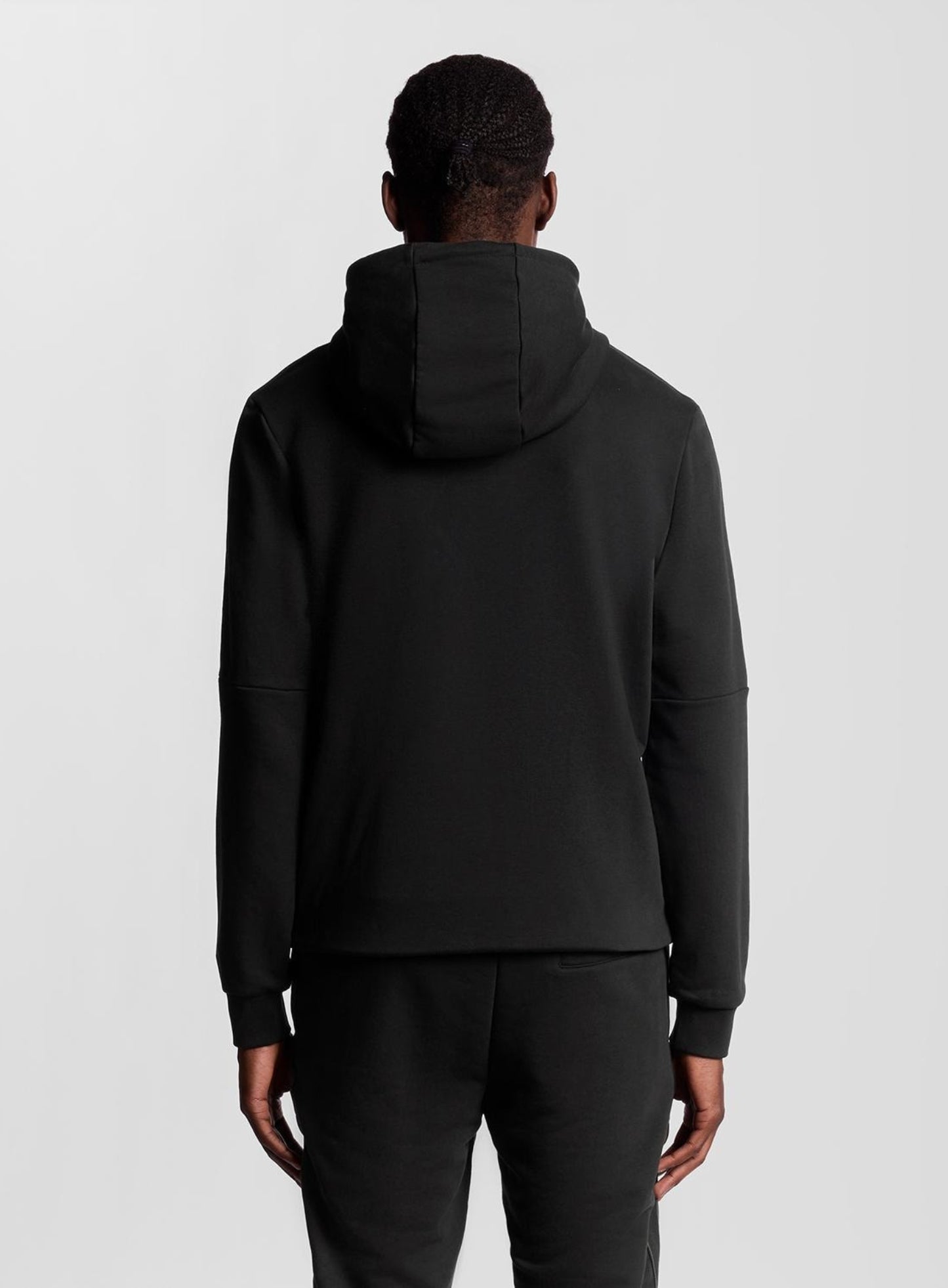 LYLE & SCOTT Sports Tape Hoodie Jet Black