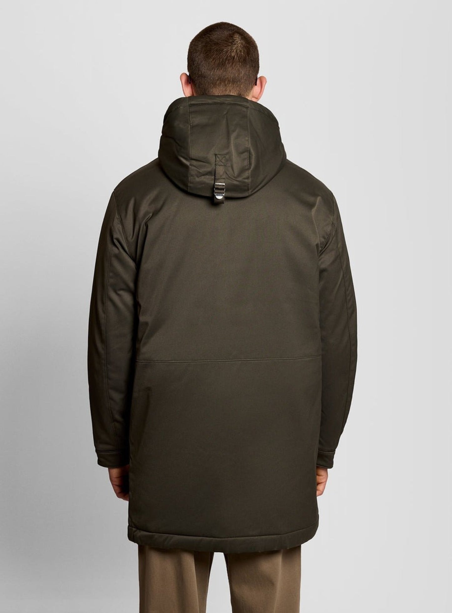 LYLE & SCOTT Padded Parka Jacket Olive