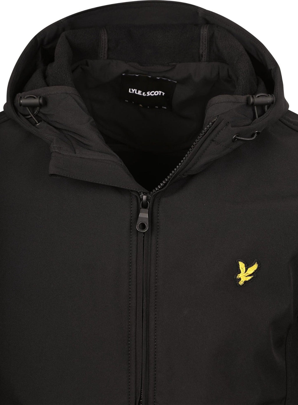 LYLE & SCOTT Fleece Back Softshell Jet Black