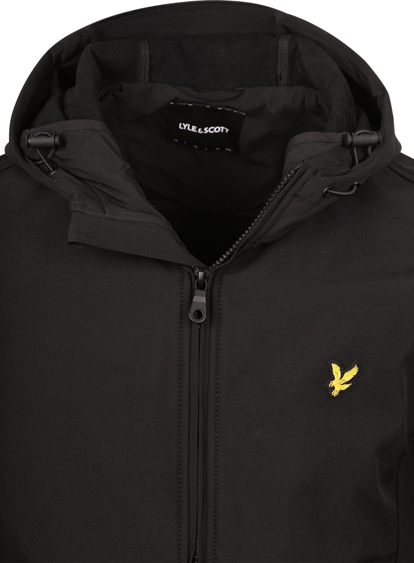 LYLE & SCOTT Fleece Back Softshell Jet Black