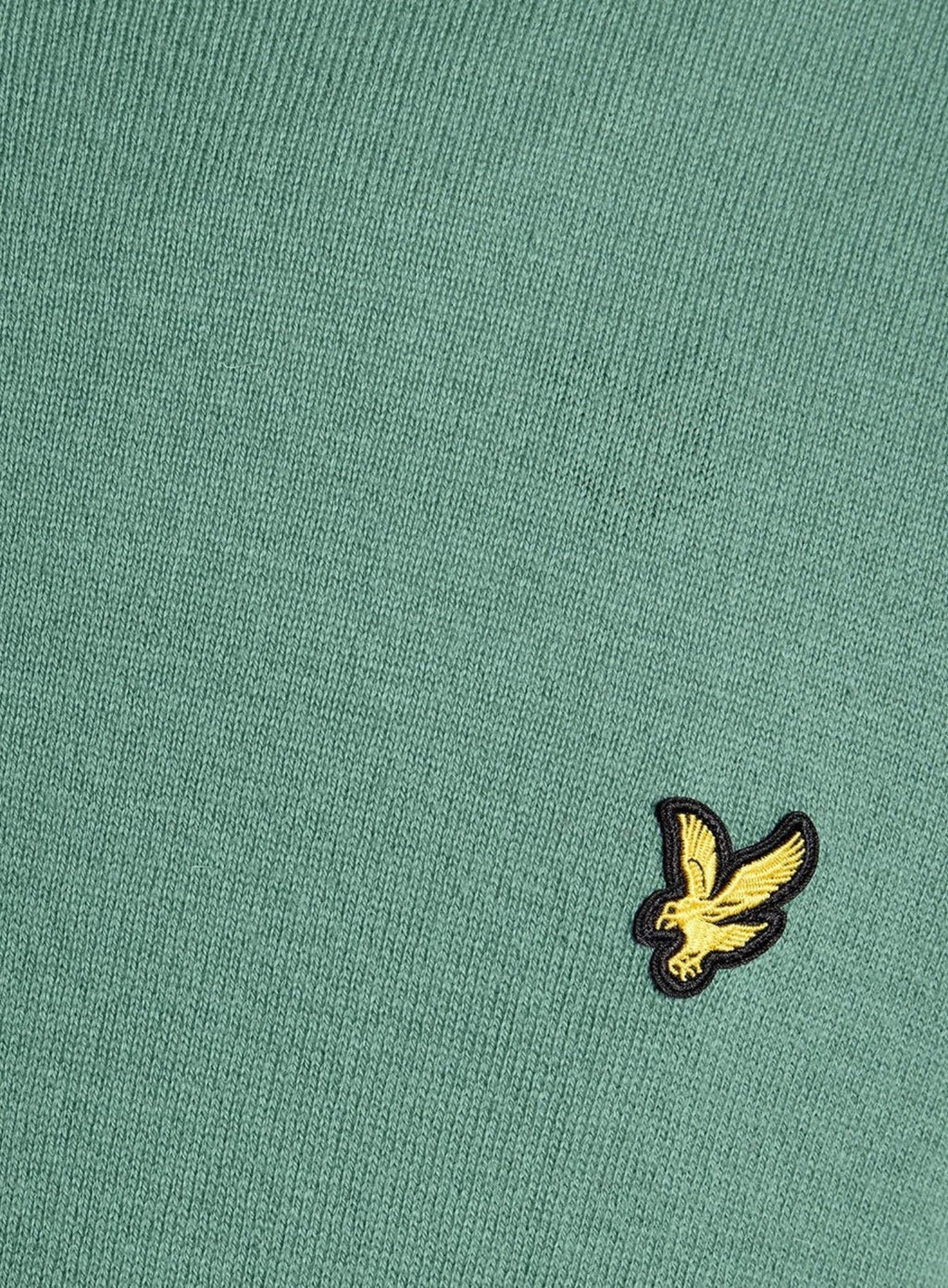 LYLE & SCOTT Cotton Merino Crew Neck Jumper Agave Green