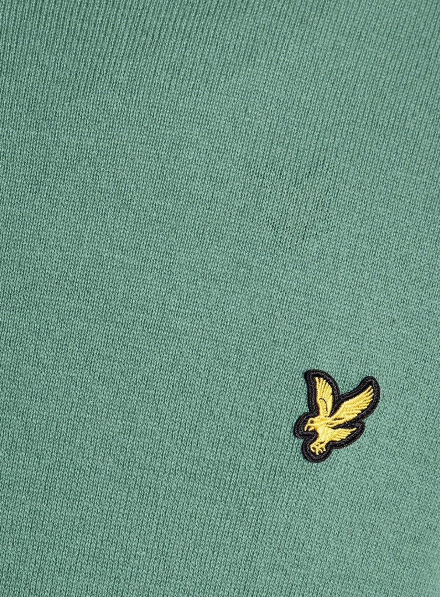 LYLE & SCOTT Cotton Merino Crew Neck Jumper Agave Green