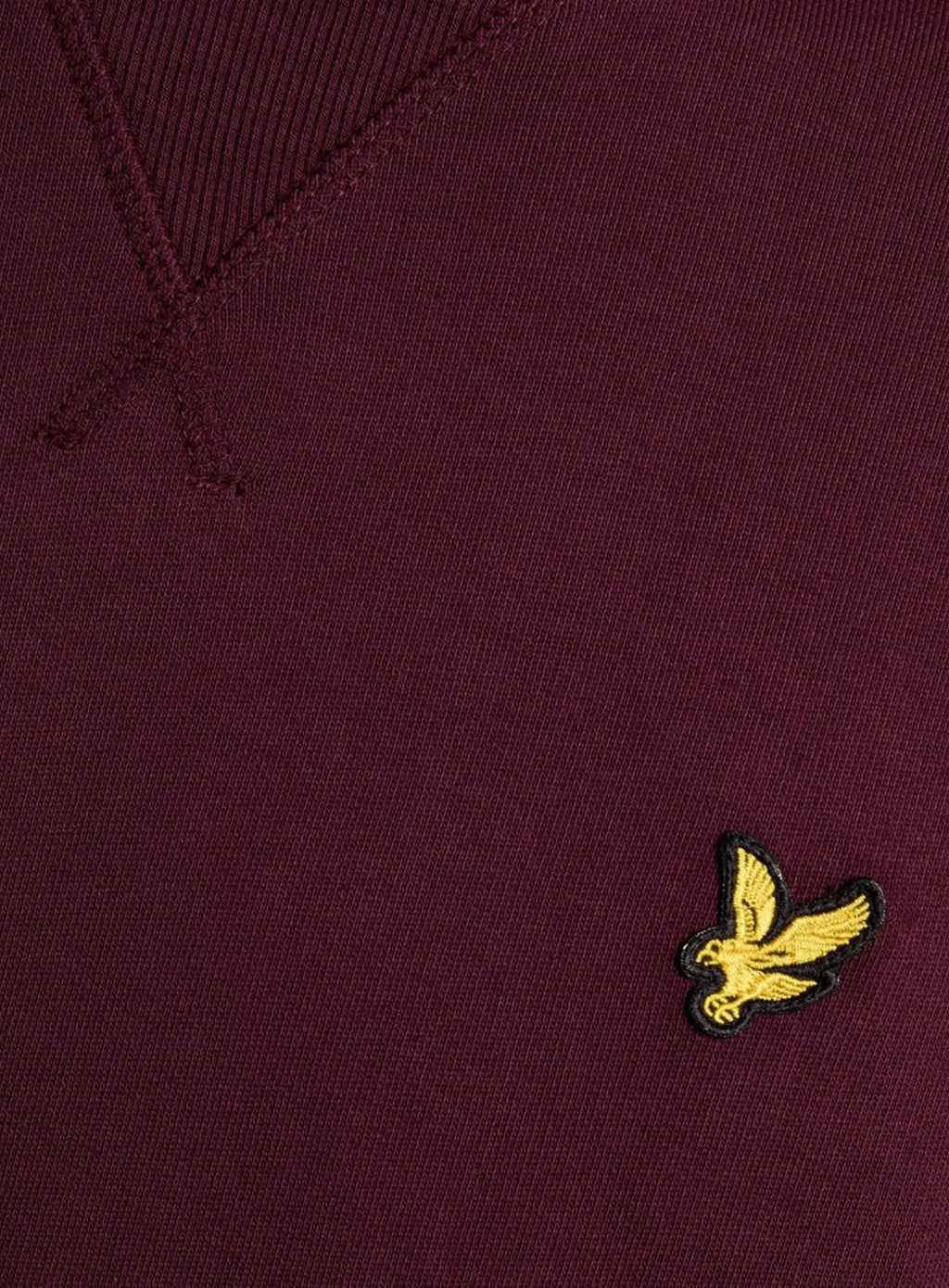 LYLE & SCOTT Crew Neck Sweatshirt Burgundy