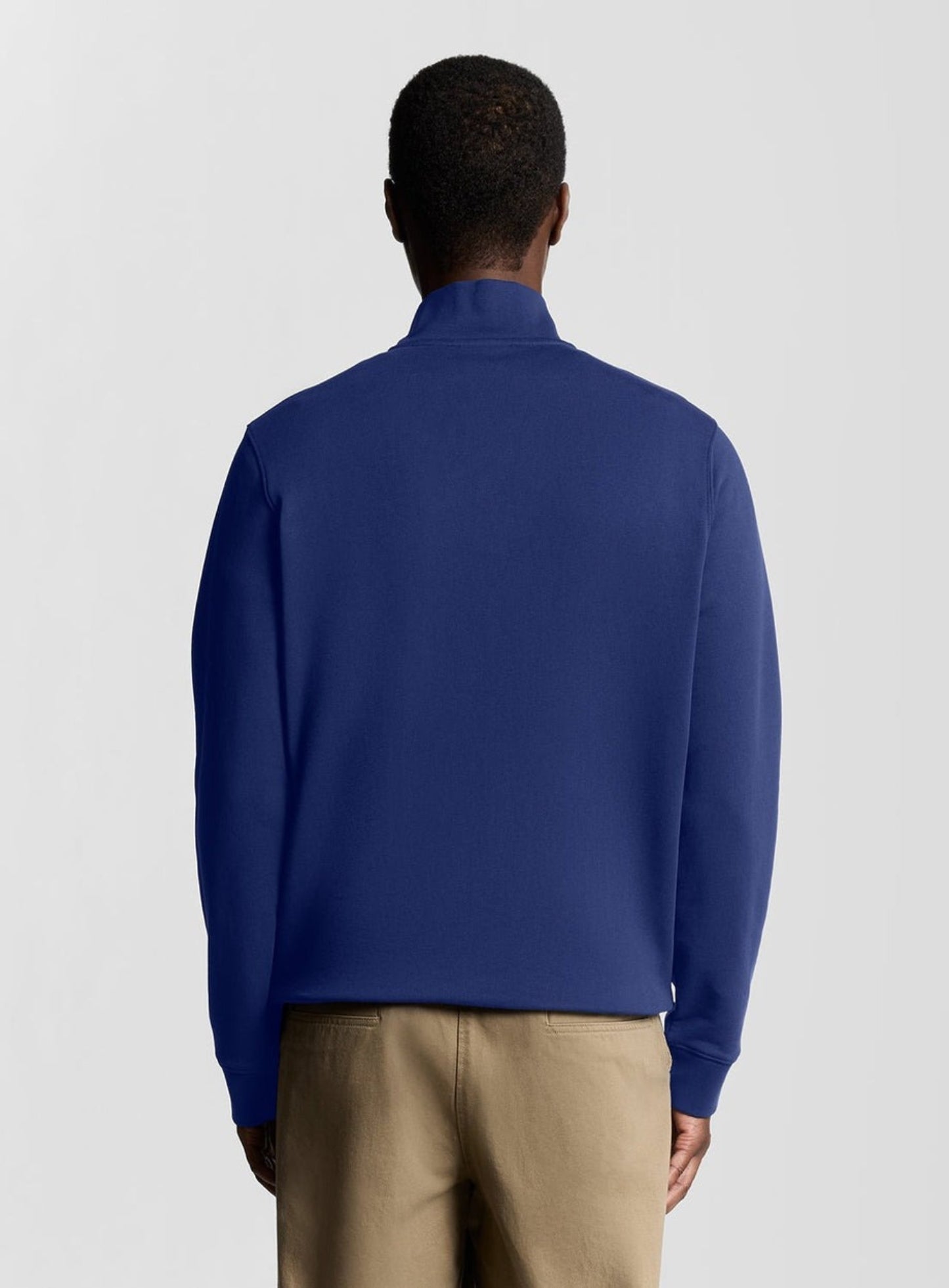 LYLE & SCOTT Superfine Quarter Zip Sweatshirt Blueprint