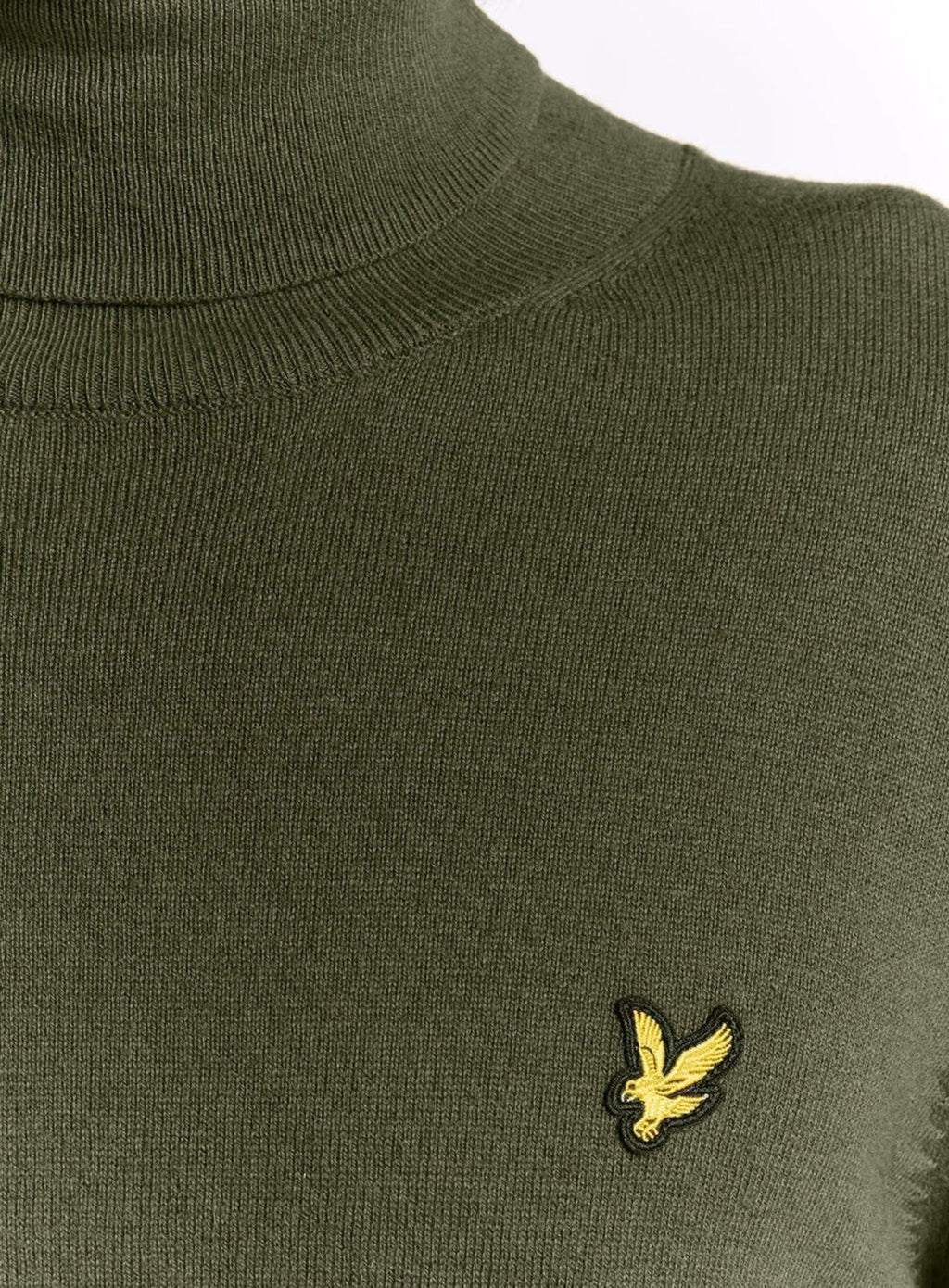 LYLE & SCOTT Cotton Merino Turtleneck Jumper Deep Depths