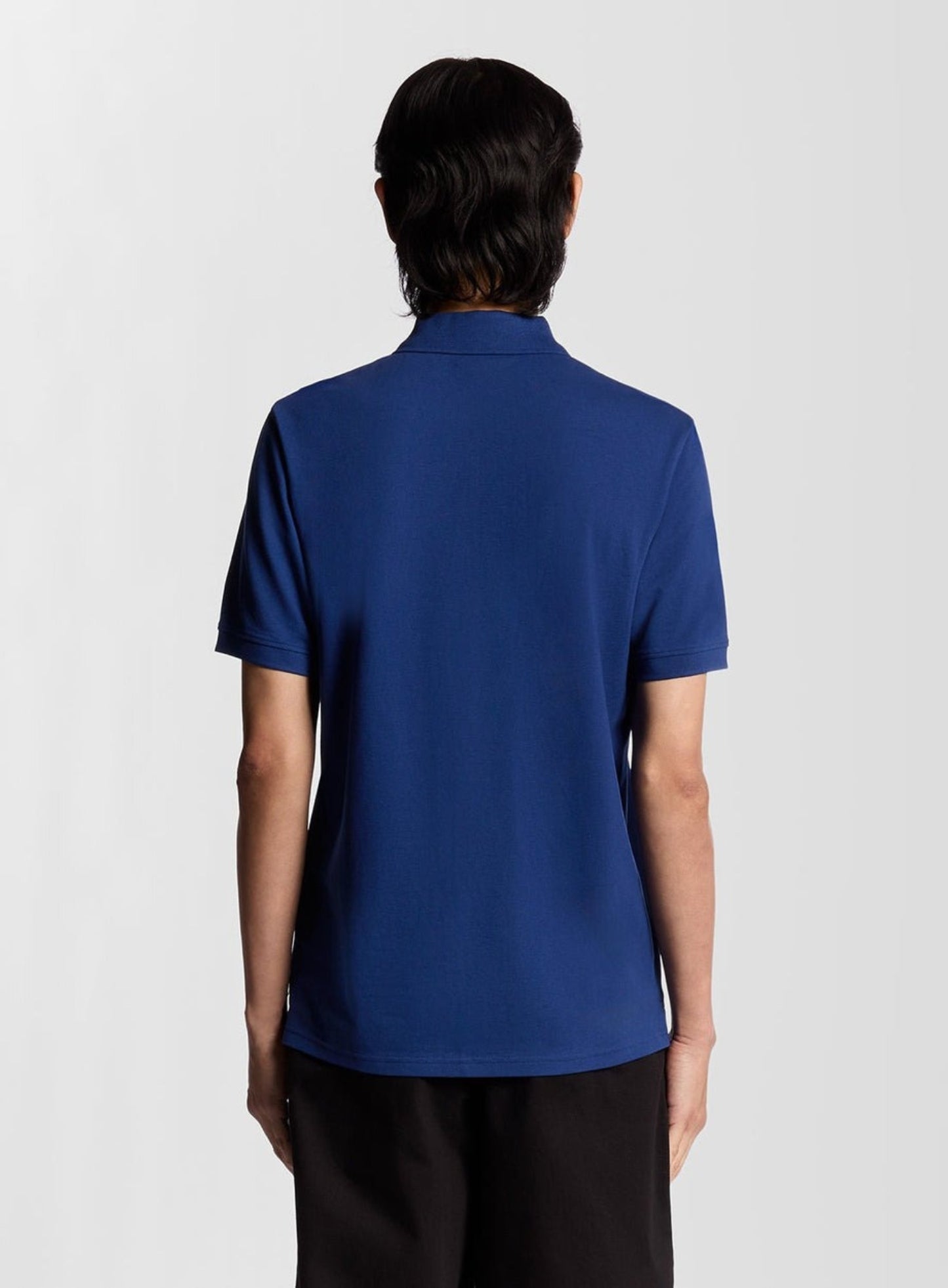 LYLE & SCOTT Superfine Cotton Polo Shirt Blueprint