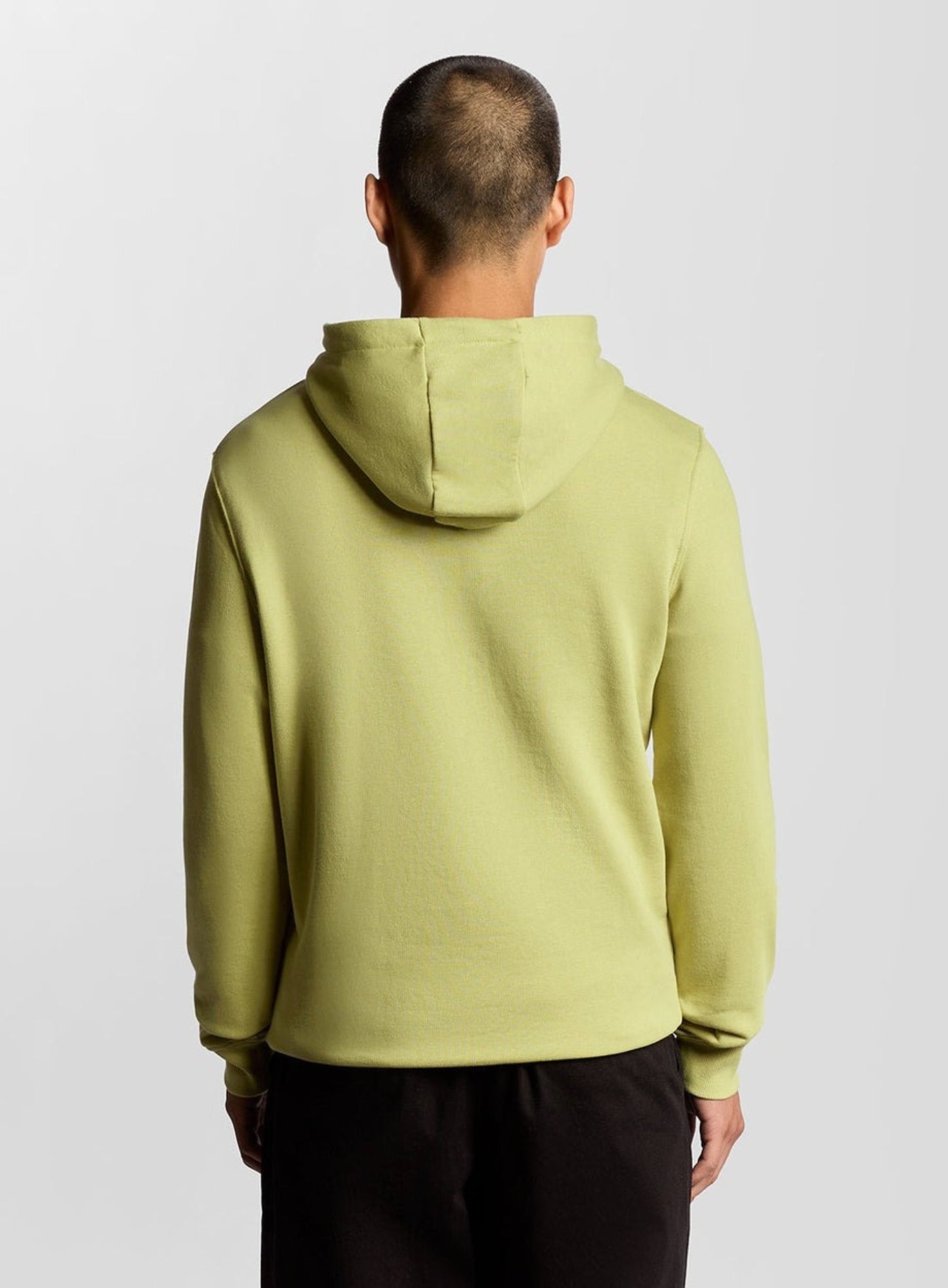 LYLE & SCOTT Loopback Cotton Hoodie Pale Willow