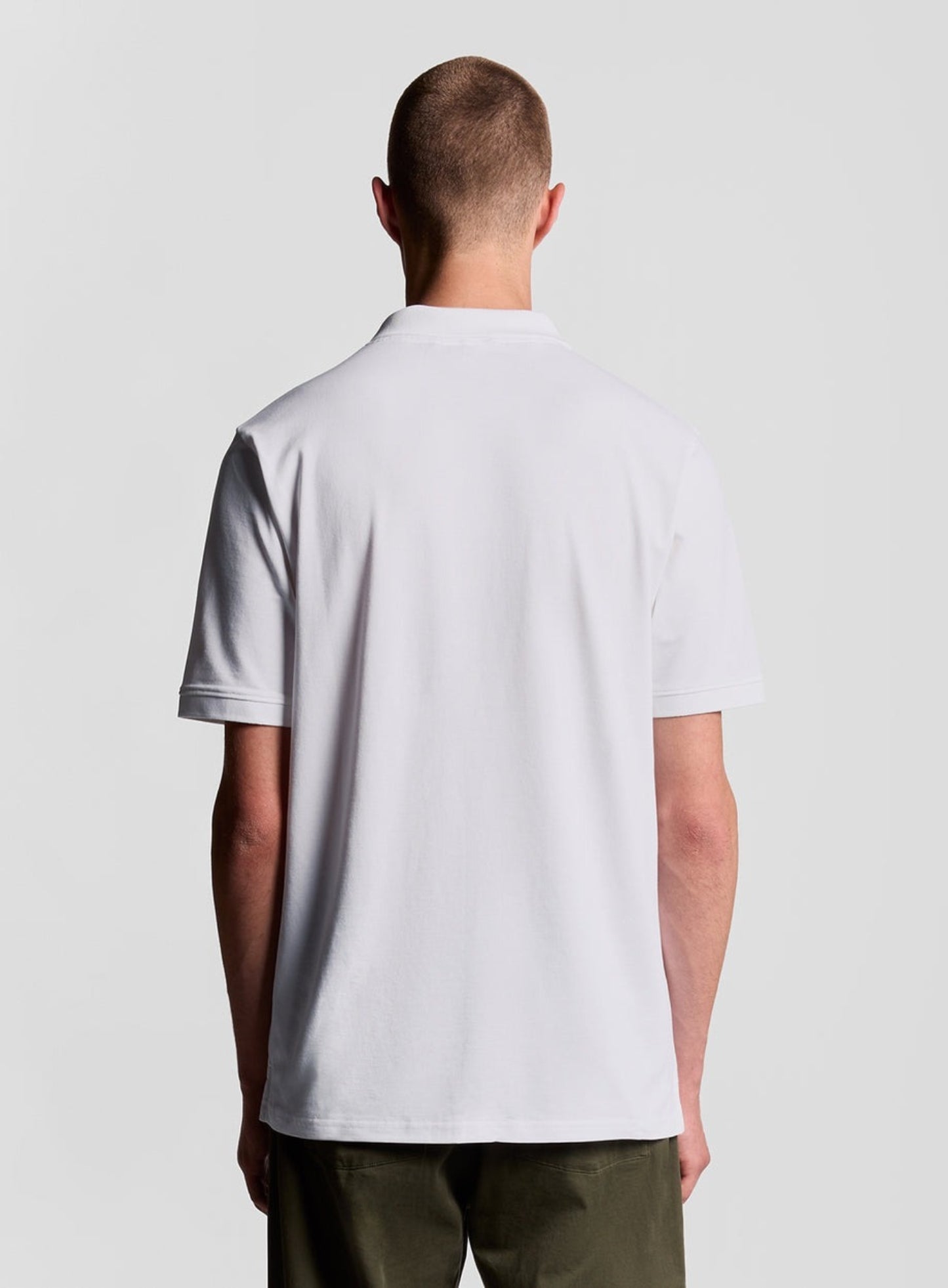 LYLE & SCOTT Plain Polo Shirt White