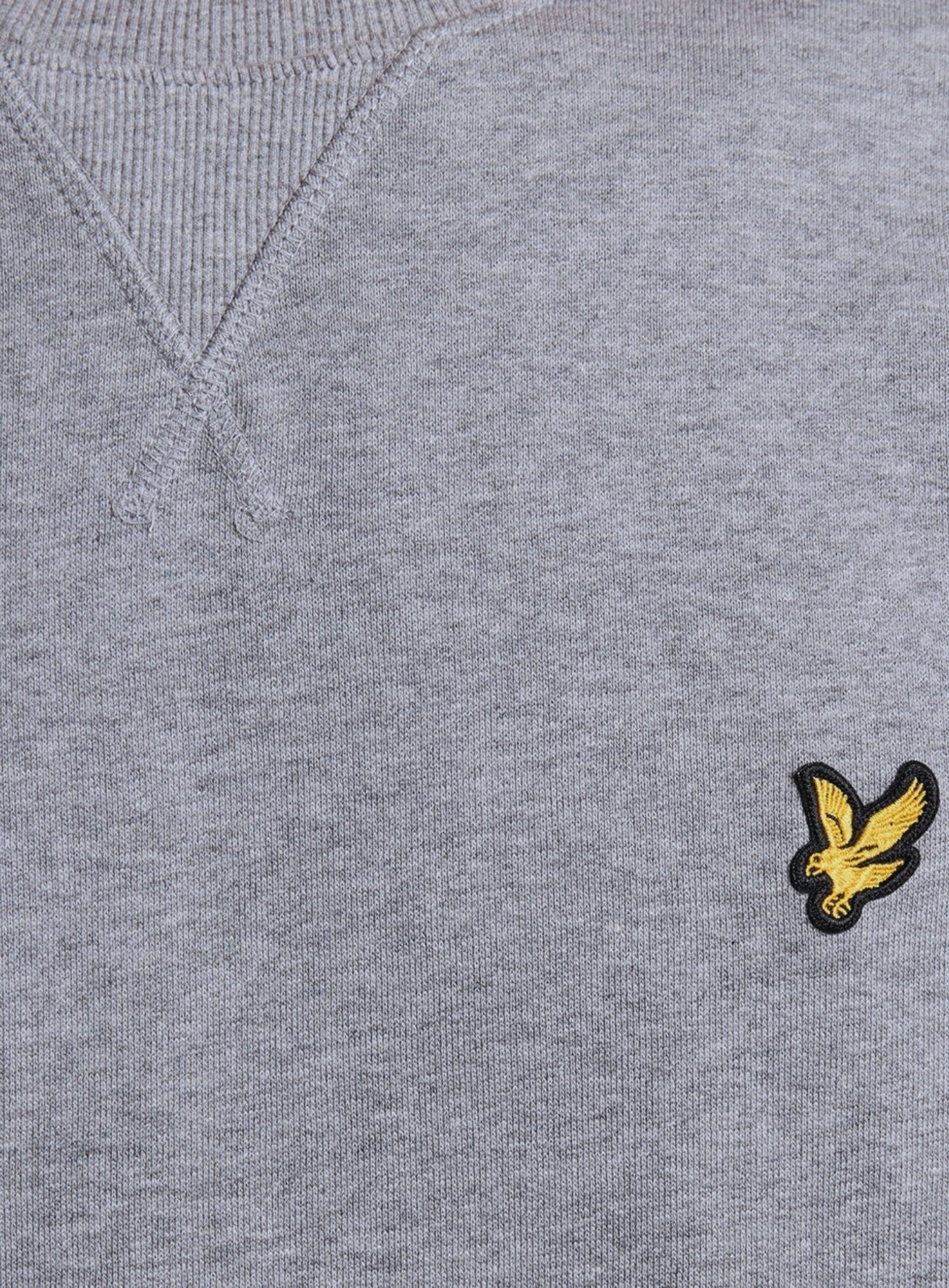 LYLE & SCOTT Crew Neck Sweatshirt Mid Grey Marl