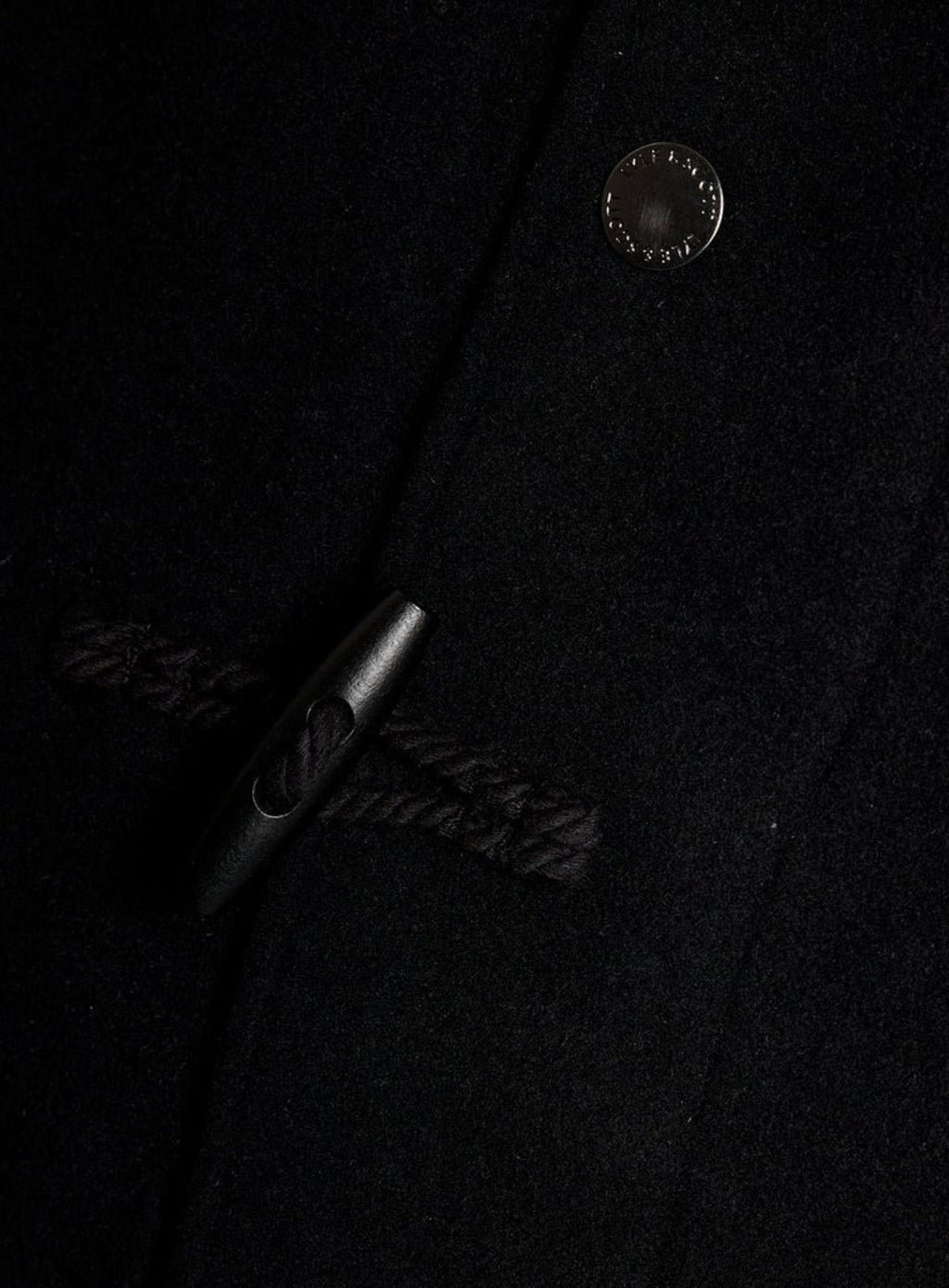 LYLE & SCOTT Duffle Coat Jet Black