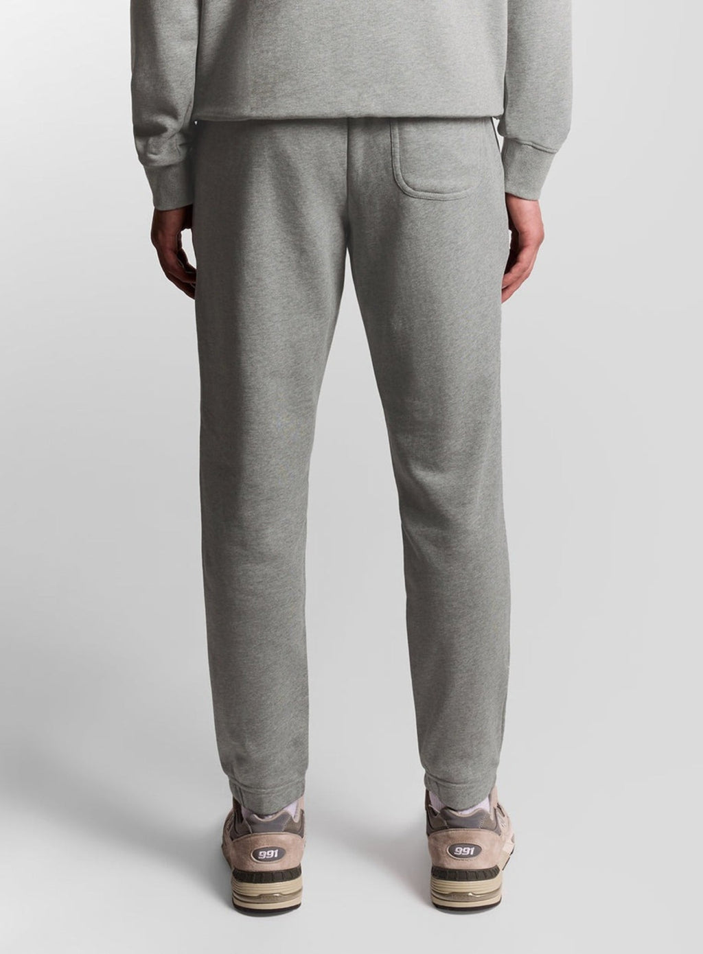 LYLE & SCOTT Slim Fit Cotton Joggers Grey
