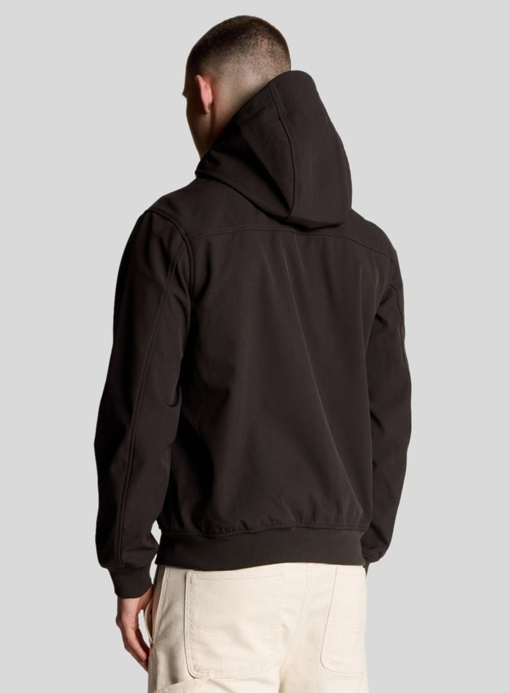 LYLE & SCOTT Mesh Lined Softshell Jacket Gunmetal